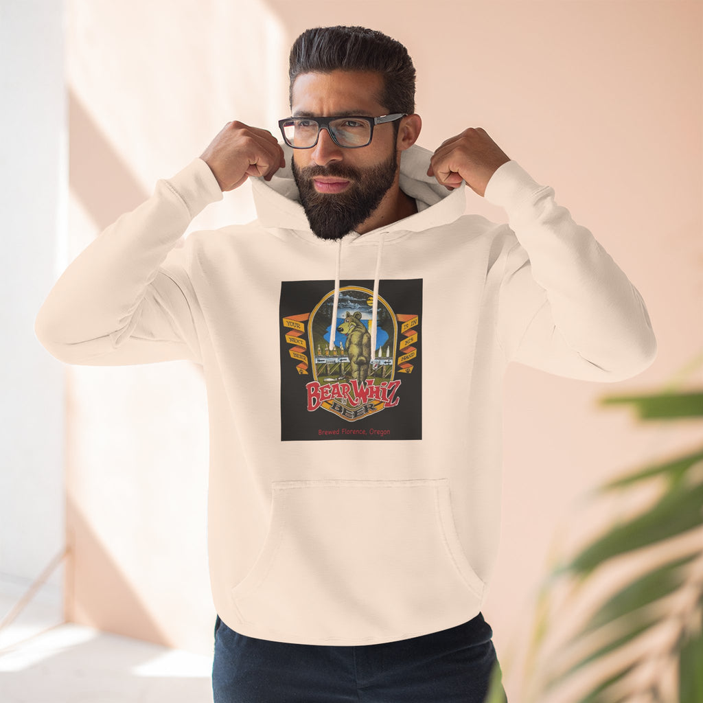 Bear Whiz Beer Original Hoodie — 'Beach Vibes' Graphic Pullover
