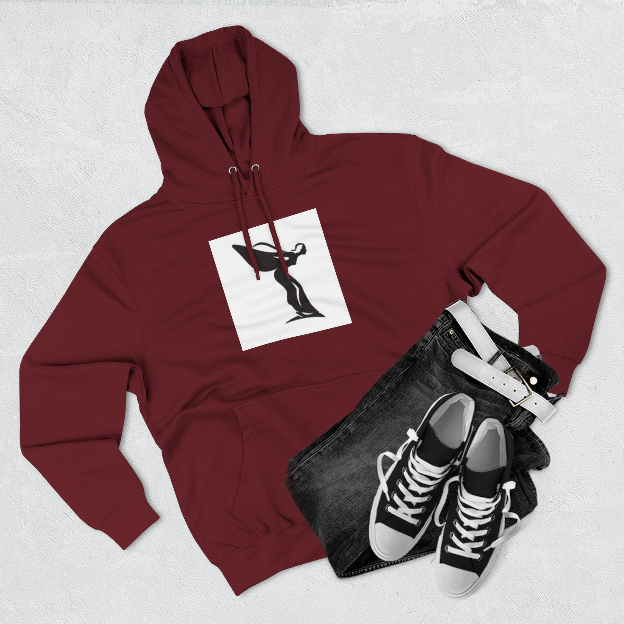 Spirit of Ectasy Hoodie — Front Silhouette Pullover