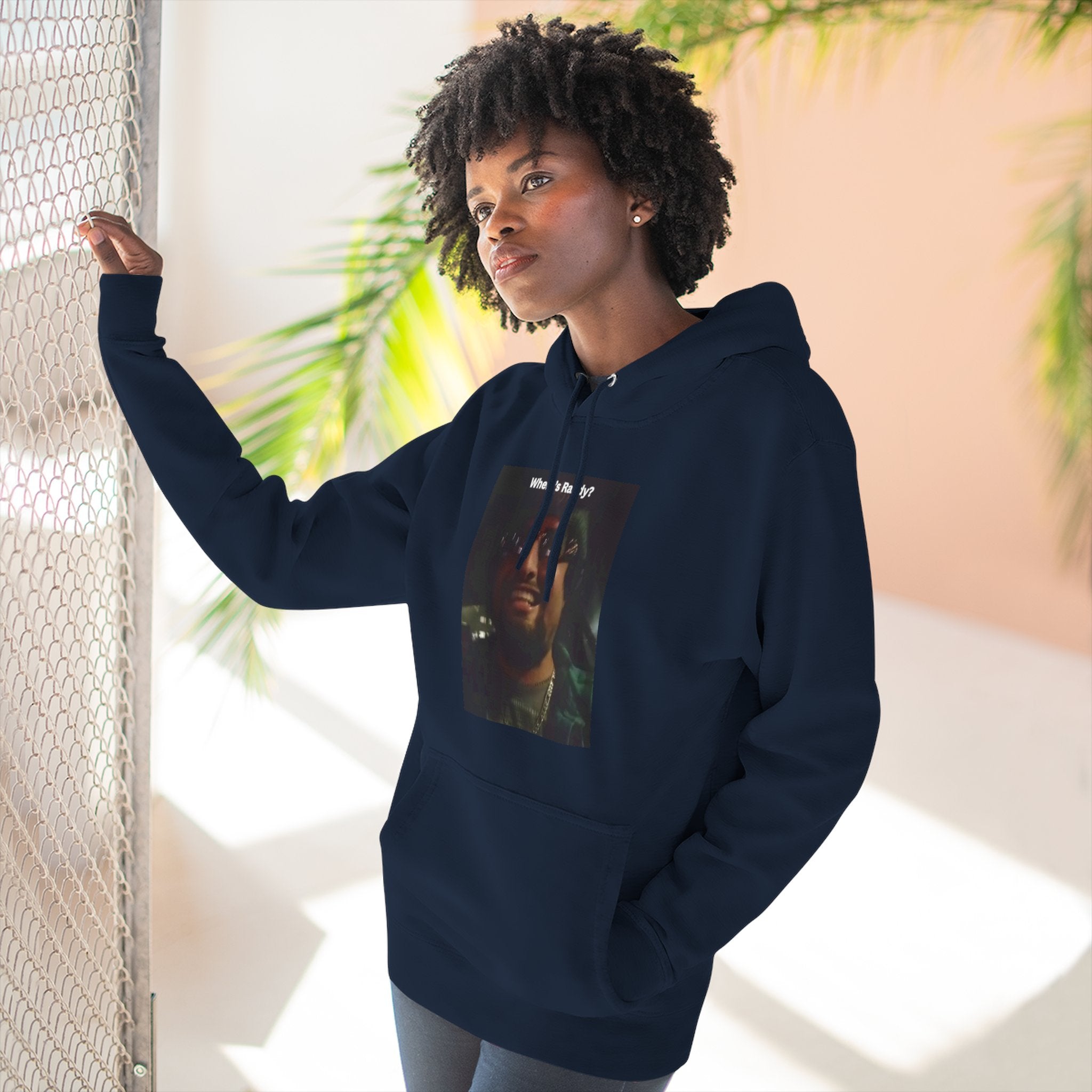 Wheres Randy Vintage Hoodie — Retro Mood Graphic Pullover