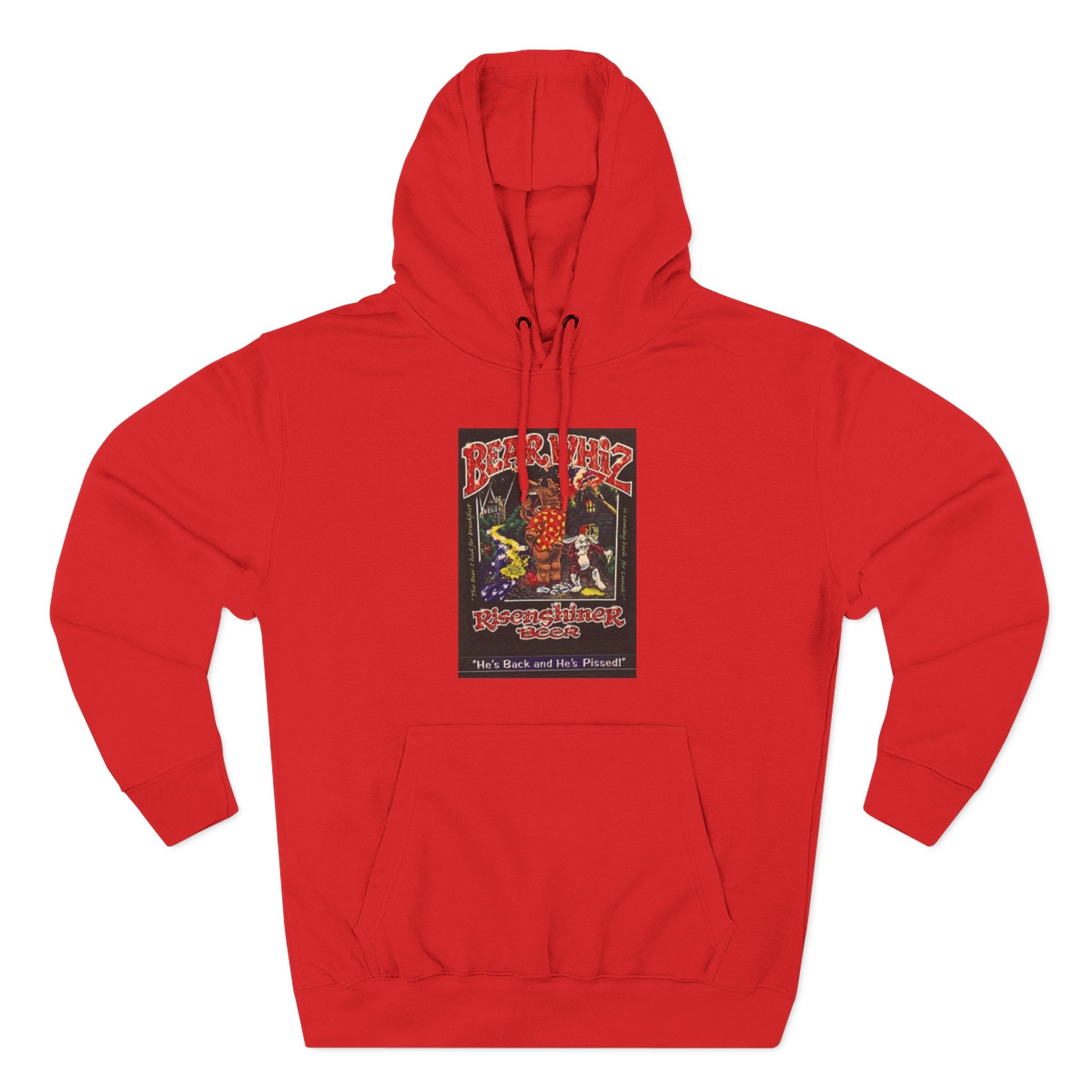 Bear Whiz Beer Rise and Shine Graphic Hoodie