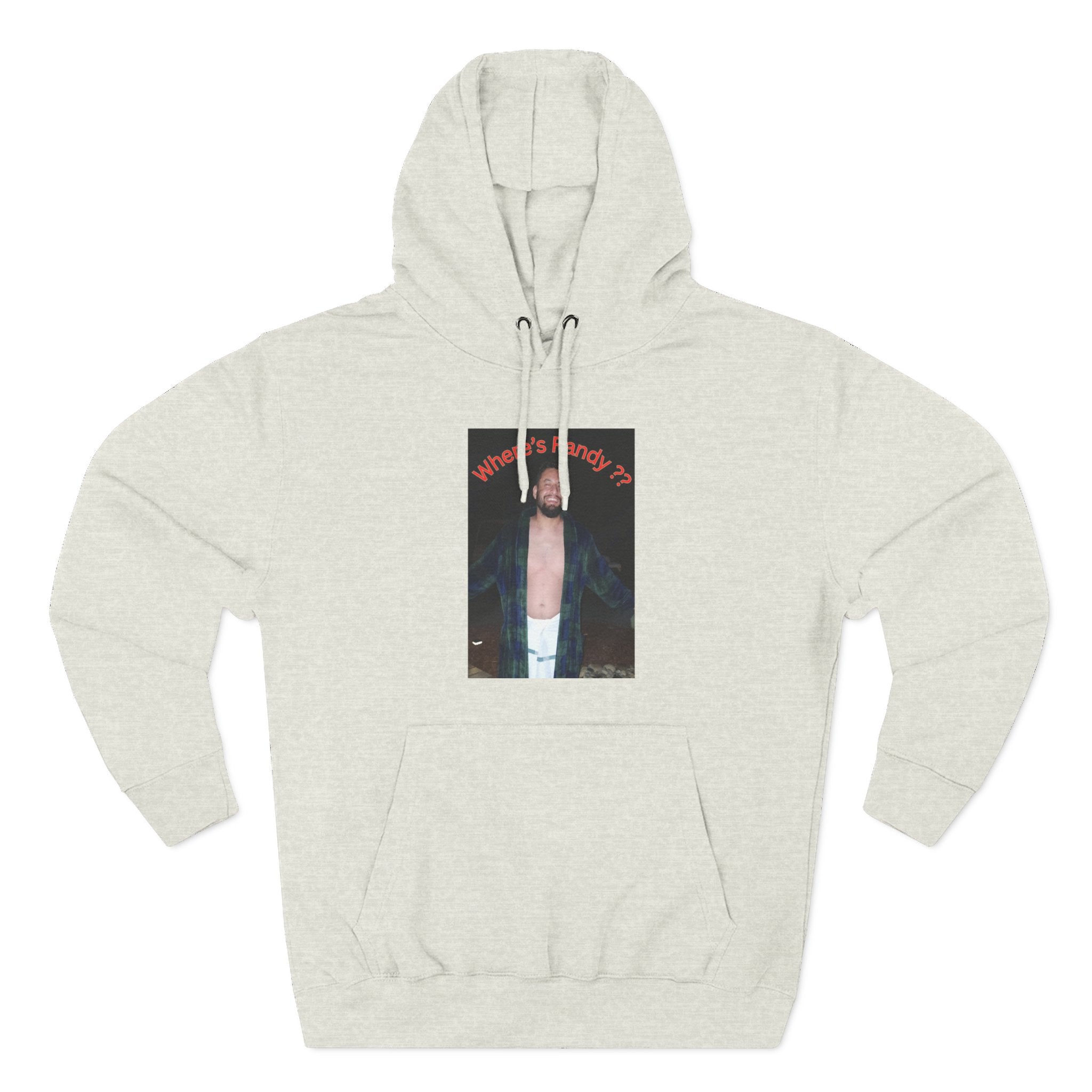 Where's Randy!!!????  Graphic Hoodie — Raised Arms Photo Print Hoodie (Three-Panel Fleece)