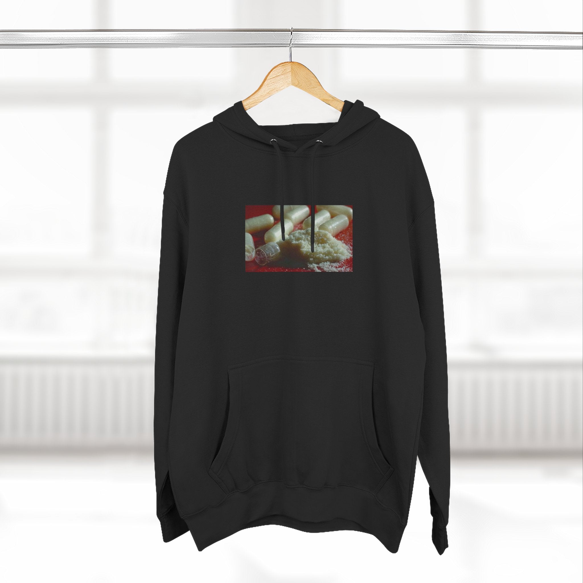 Hoodie on them pillz — Vintage Film Strip pill Print photo