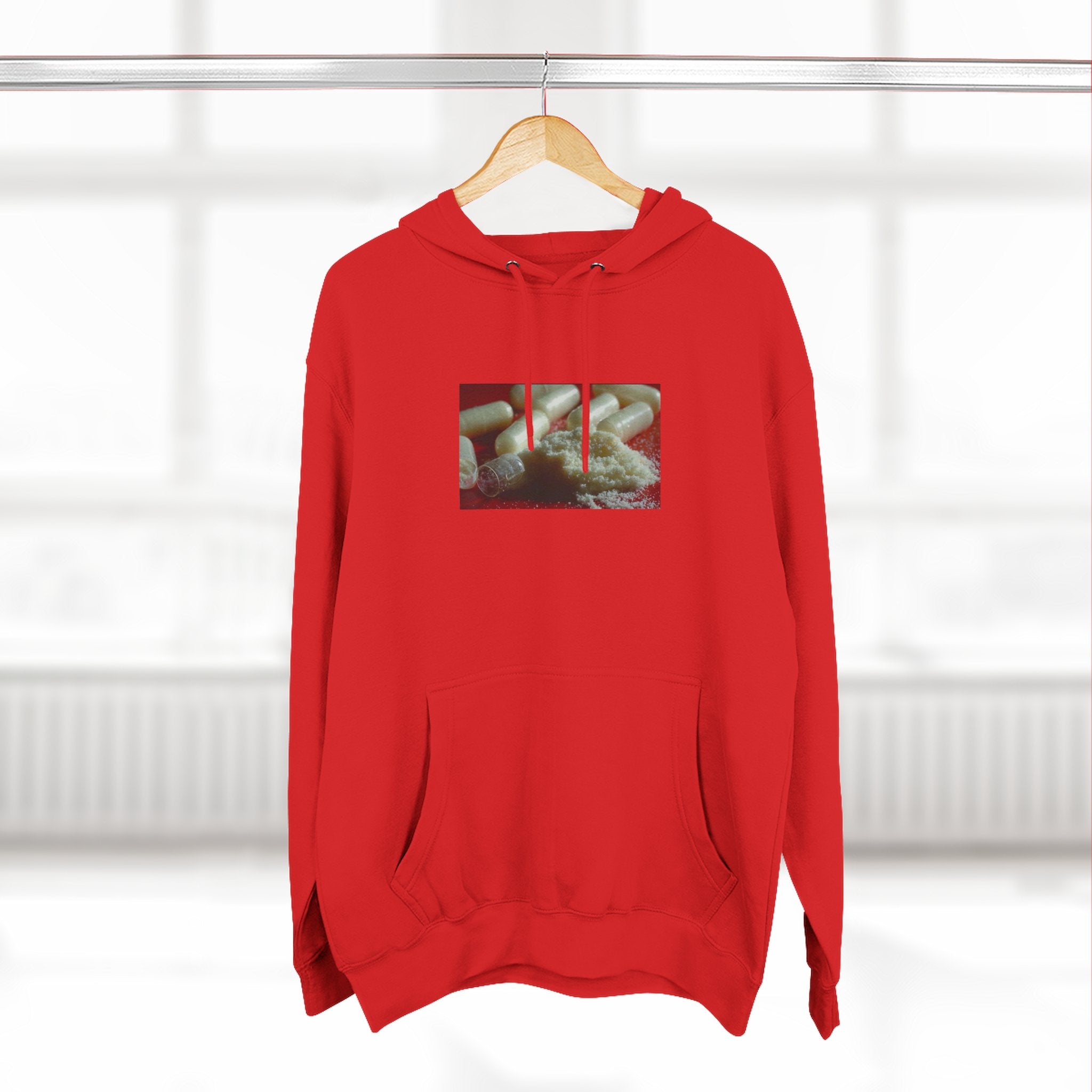 Hoodie on them pillz — Vintage Film Strip pill Print photo
