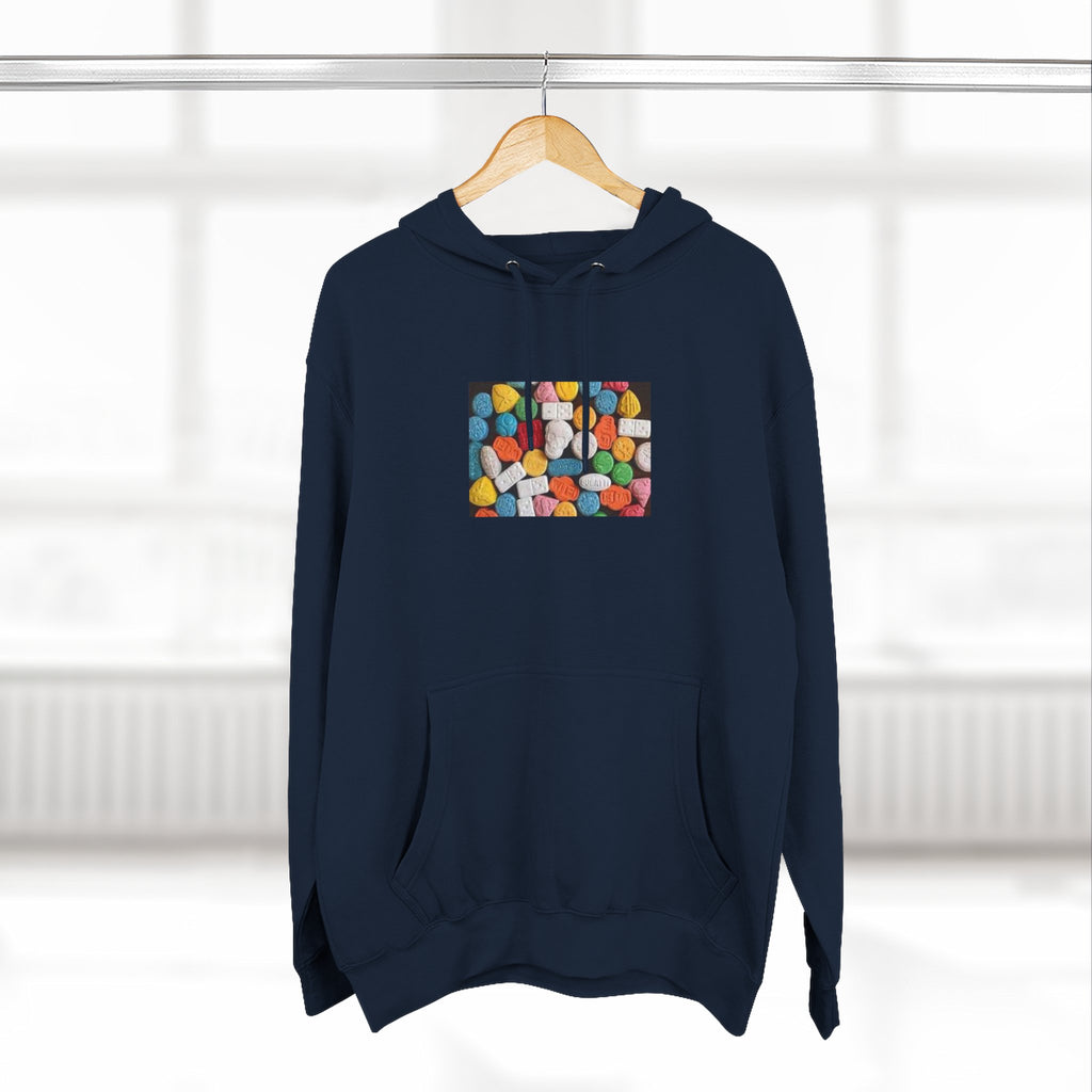 Colorful Candy Photo Hoodie — Retro Sweet Treats Pullover