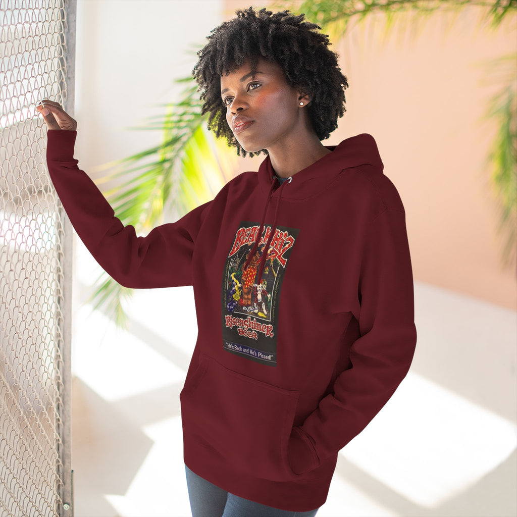 Bear Whiz Beer Rise and Shine Graphic Hoodie