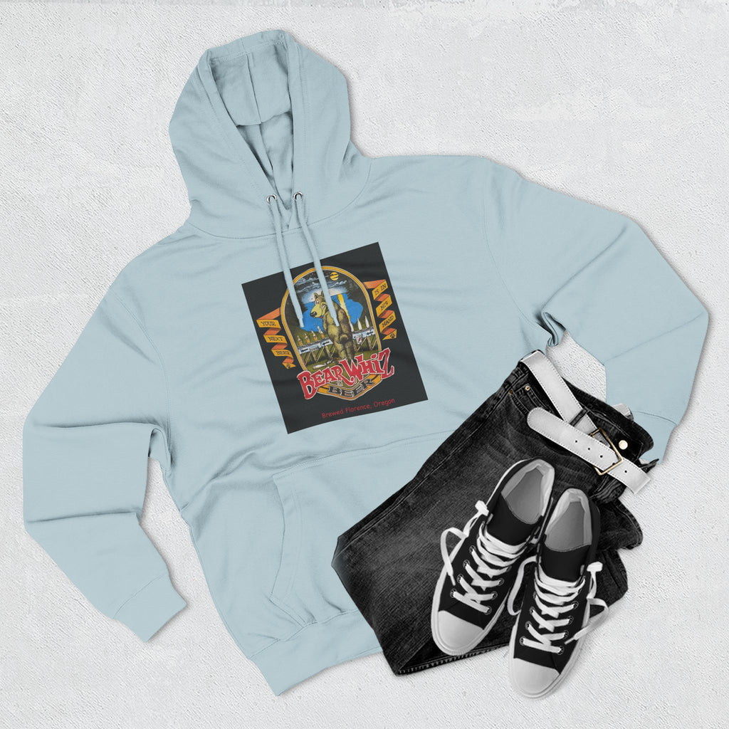 Bear Whiz Beer Original Hoodie — 'Beach Vibes' Graphic Pullover