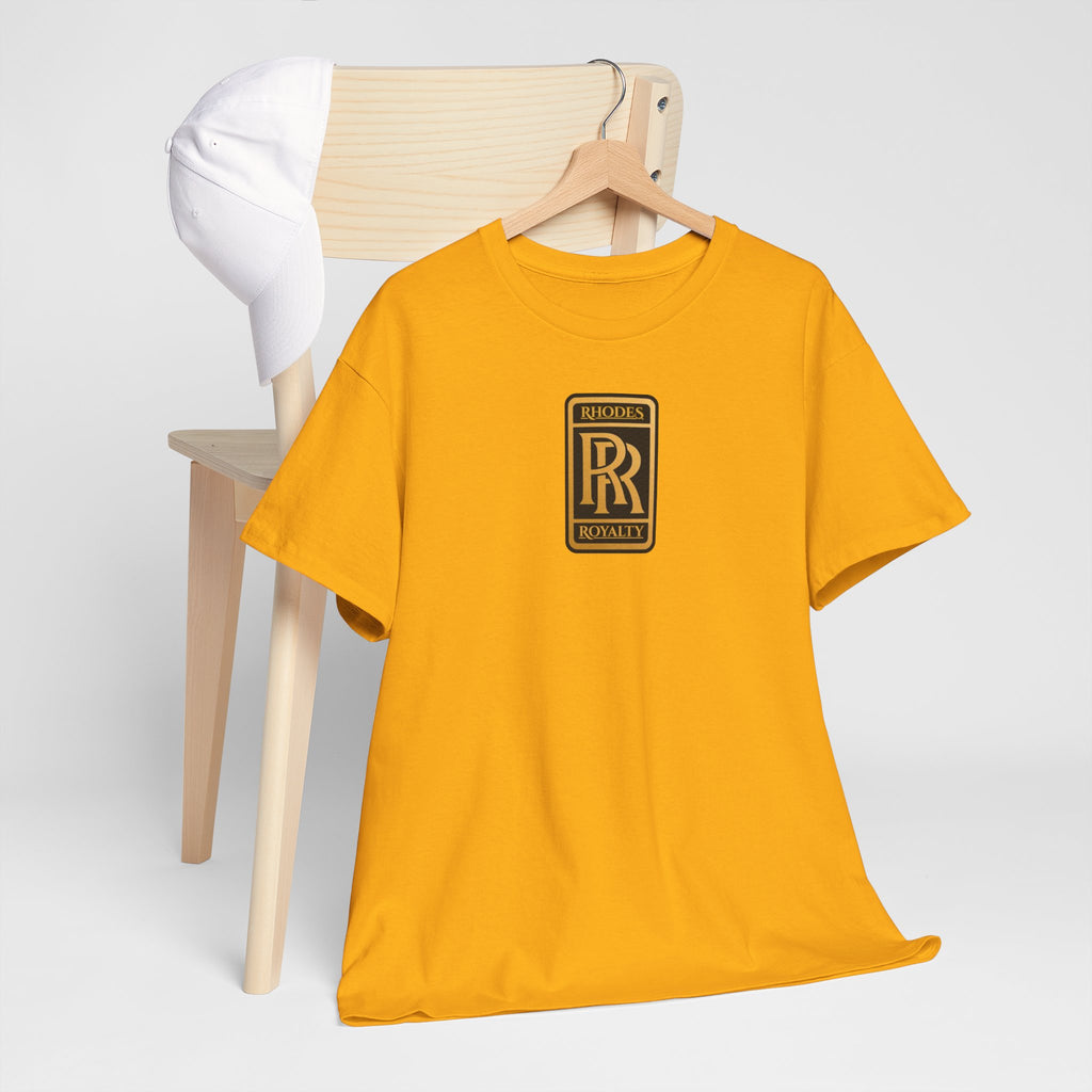 Rhodes Royalty Family Crest -  Vintage Gold Crest Tee