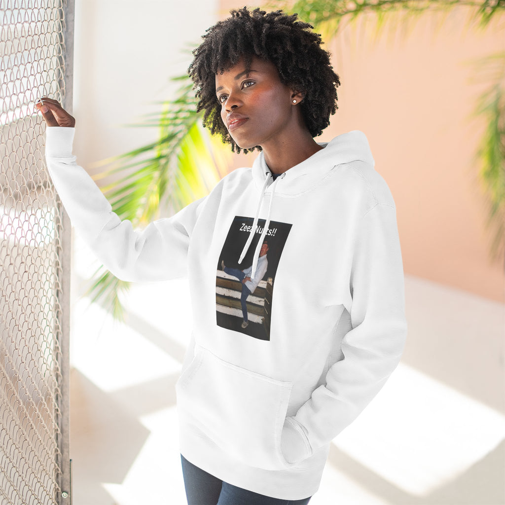 Zee'z Nutt's Moments Hoodie — Live Nutt Action Graphic Pullover