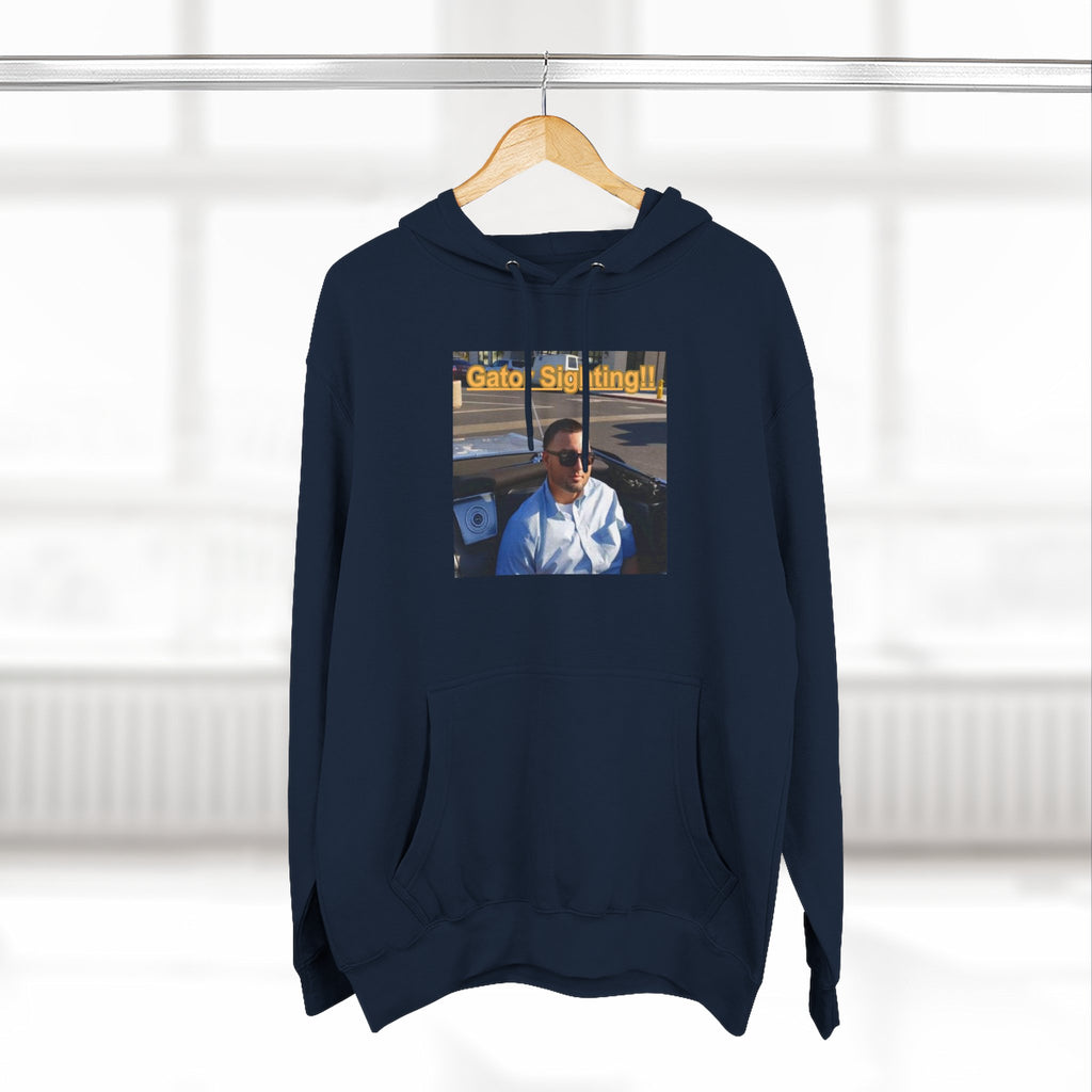 GATOR Sighting  Hoodie — "Gator Sightings!!" Graphic Fleece Pullover