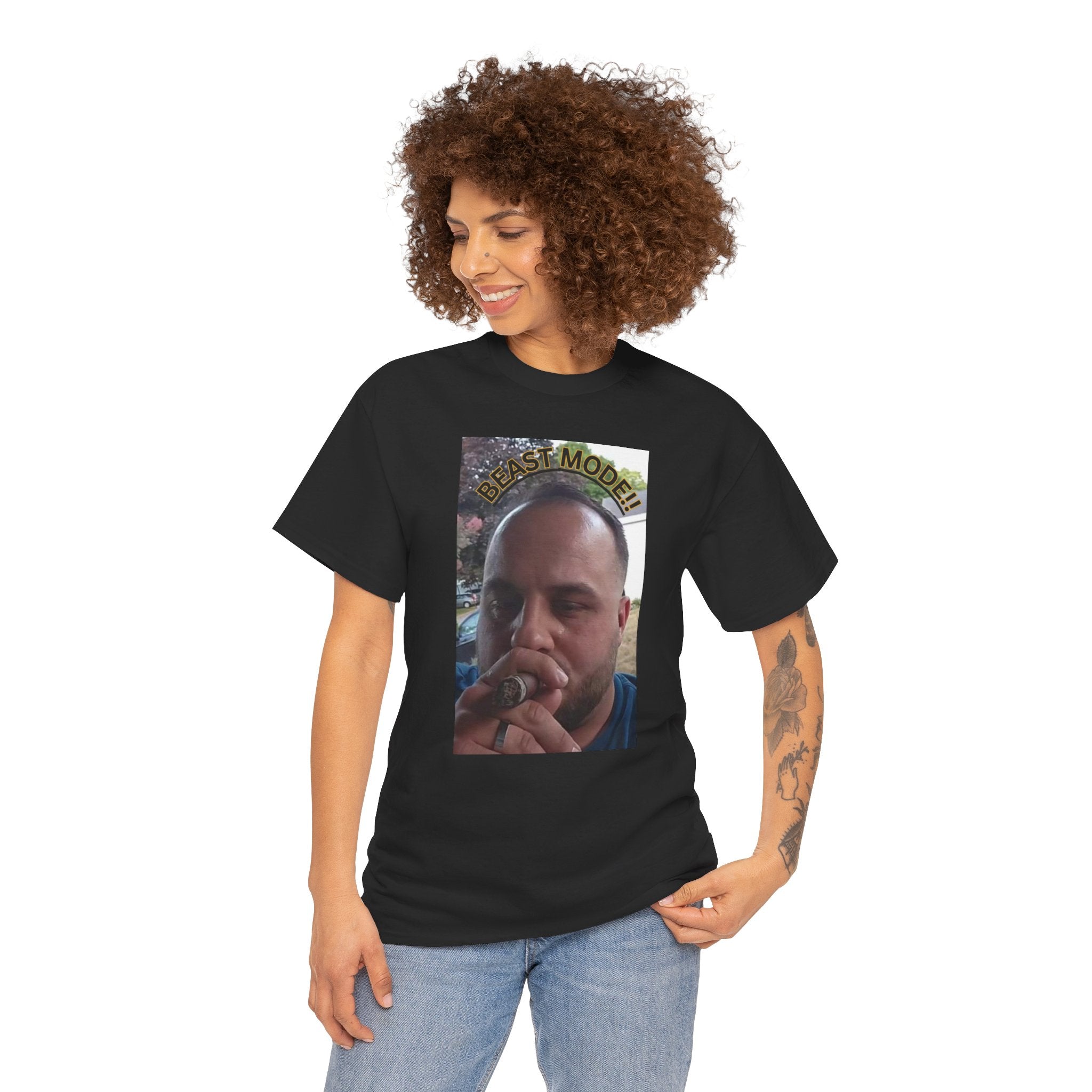 BEAST MODE! ZR 1-2.0 Max Beast Mode Activated!!      Tee — "Beast MODE" Cigar Smoking Graphic T-Shirt