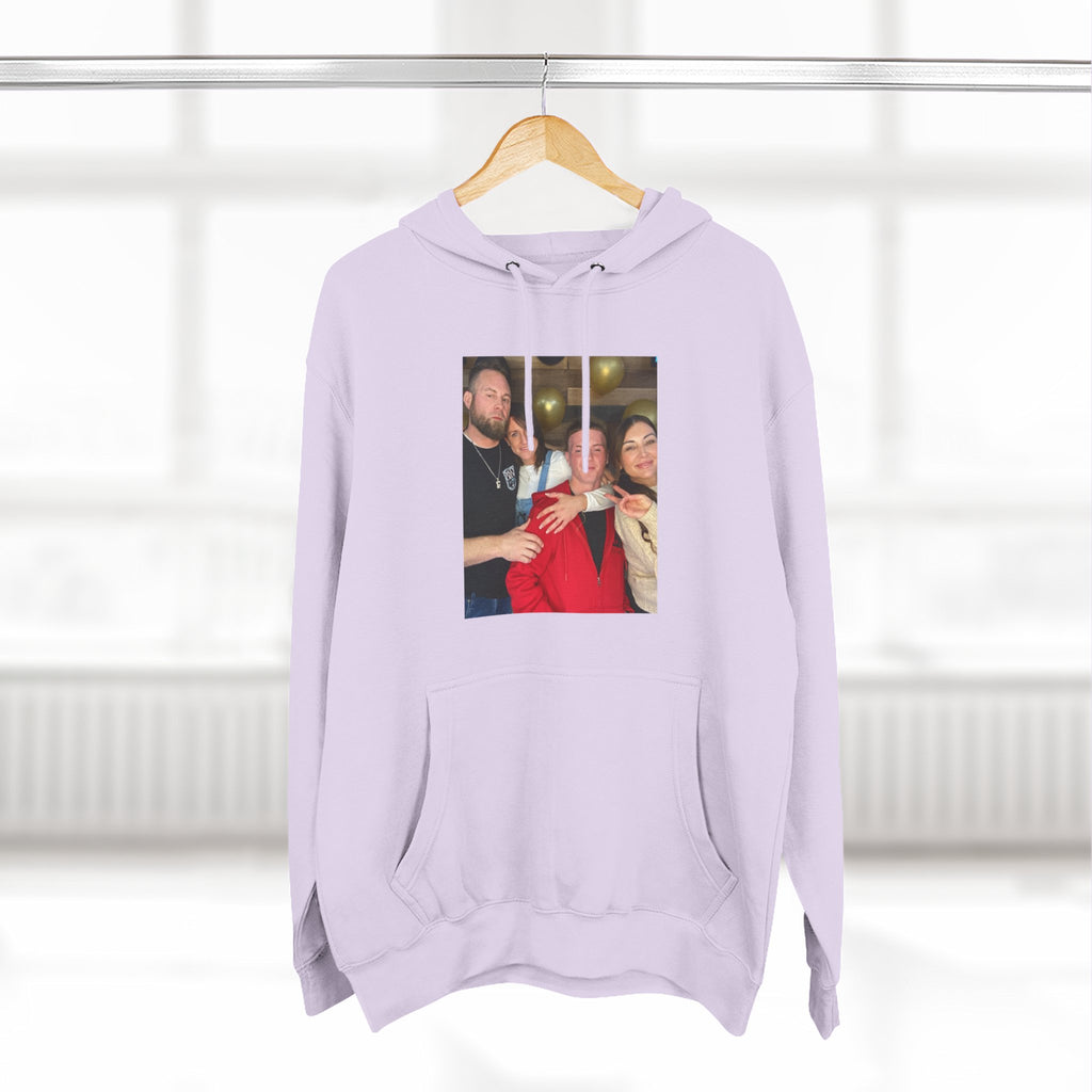 Family!!     Photo Collage Fleece Hoodie - Custom Group Portrait Pullover