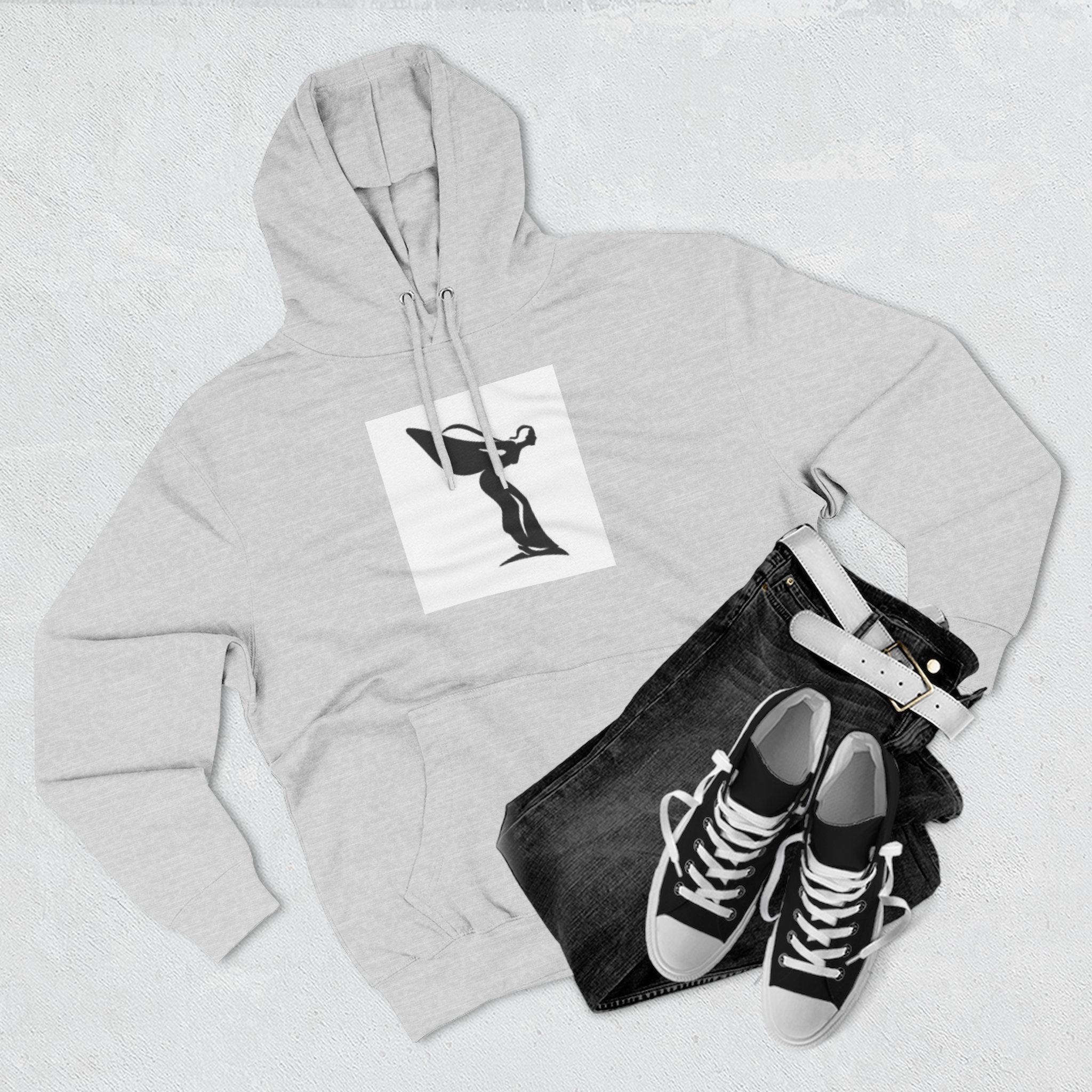 Spirit of Ectasy Hoodie — Front Silhouette Pullover