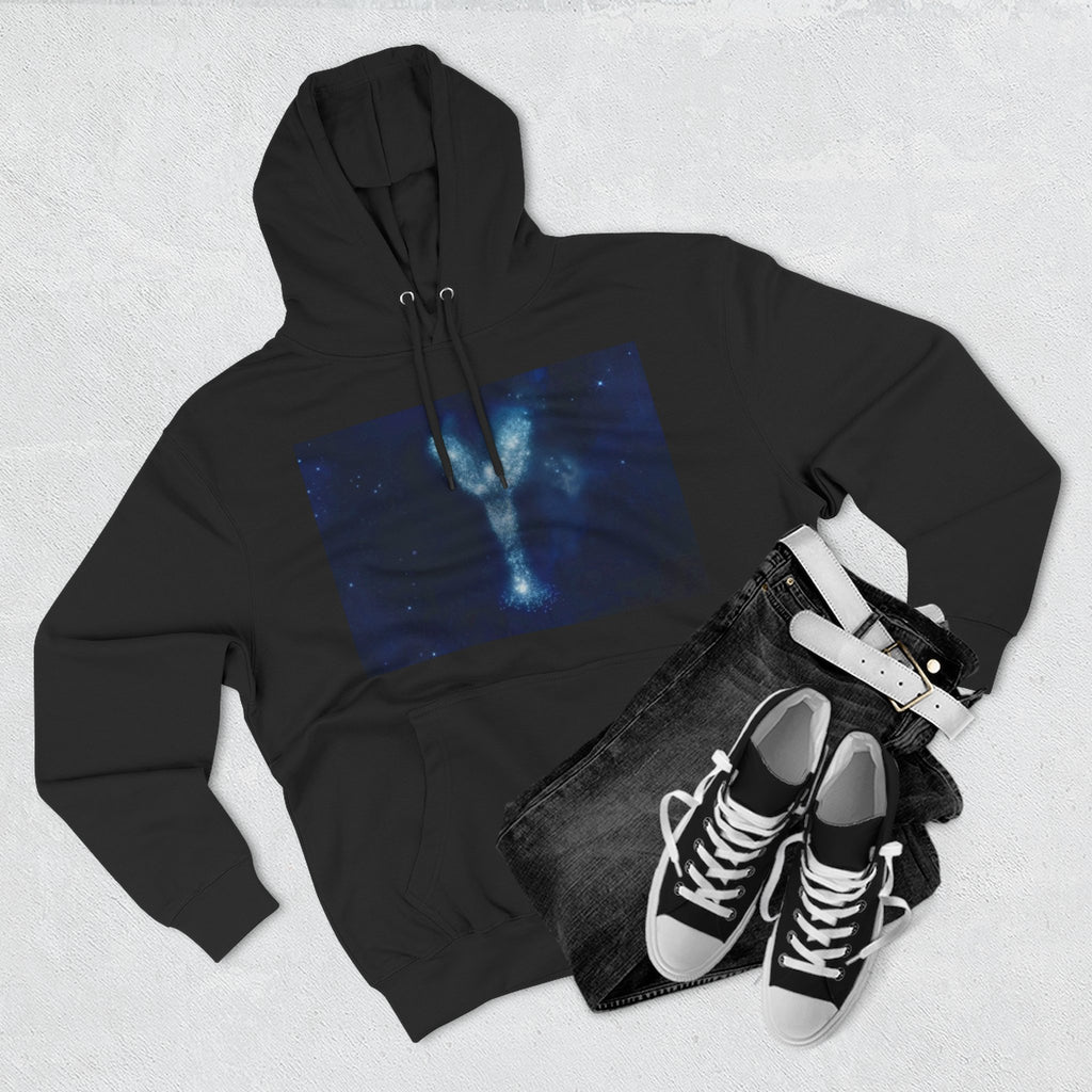 Spirit of Ectasy Galaxy Hoodie — Cosmic Space Graphic Fleece Pullover