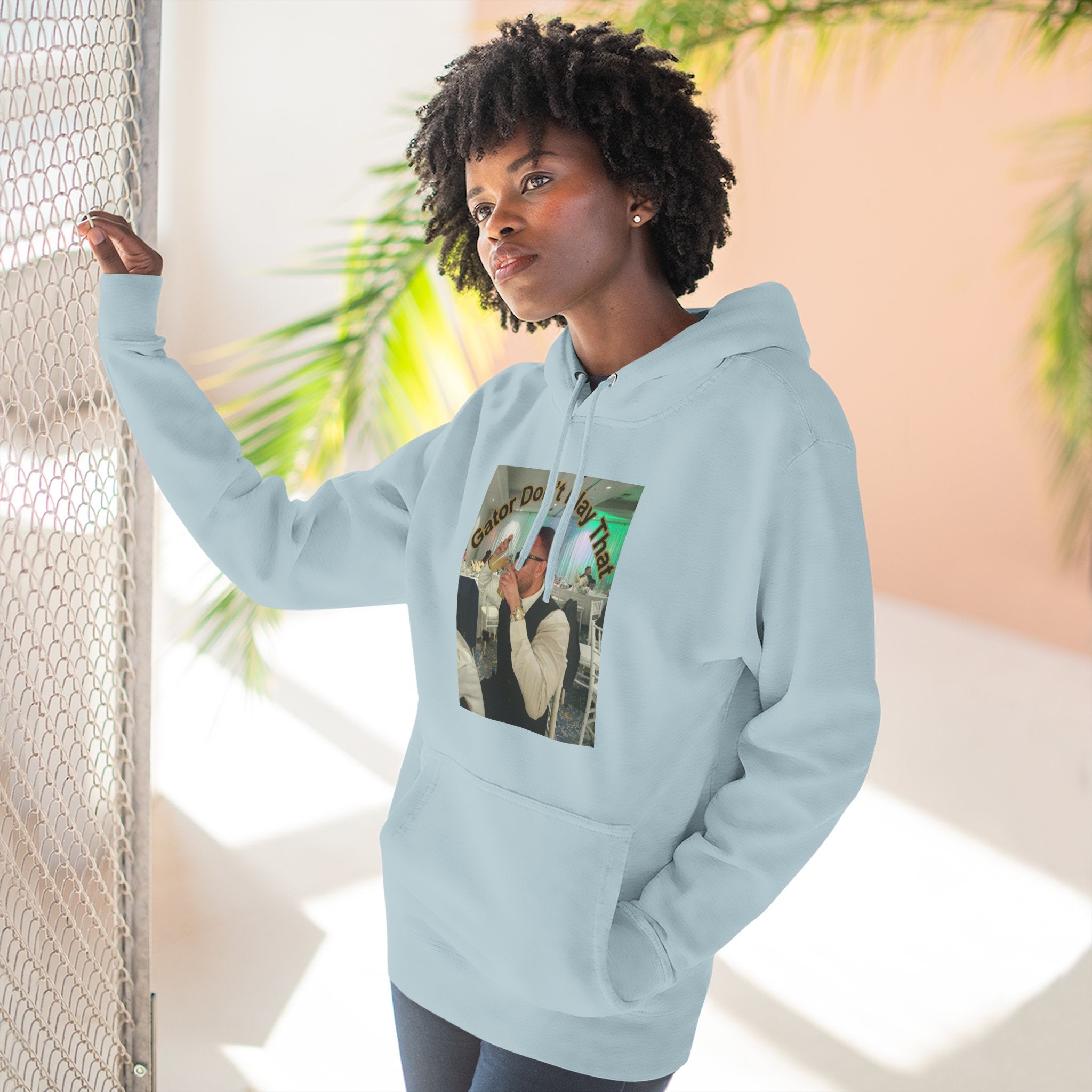 GATOR Don't Play That  Hoodie "The Kings Table" - Retro Hood Pullover