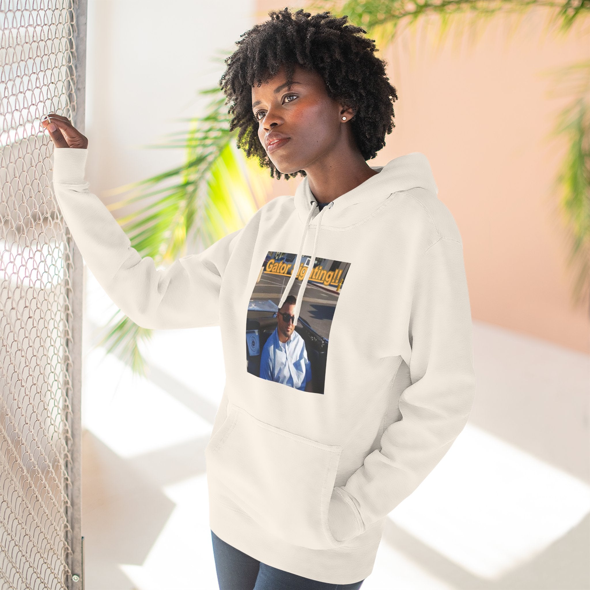 GATOR Sighting  Hoodie — "Gator Sightings!!" Graphic Fleece Pullover
