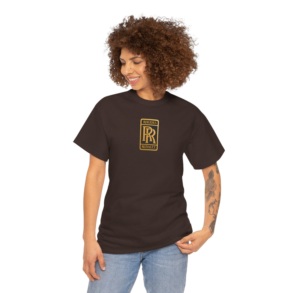 Rhodes Royalty Family Crest -  Vintage Gold Crest Tee