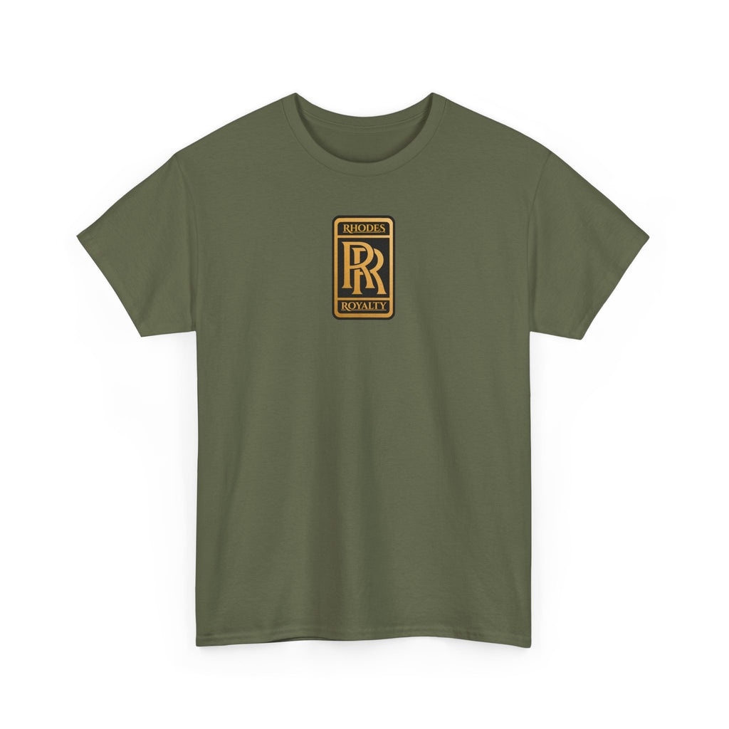 Rhodes Royalty Family Crest -  Vintage Gold Crest Tee