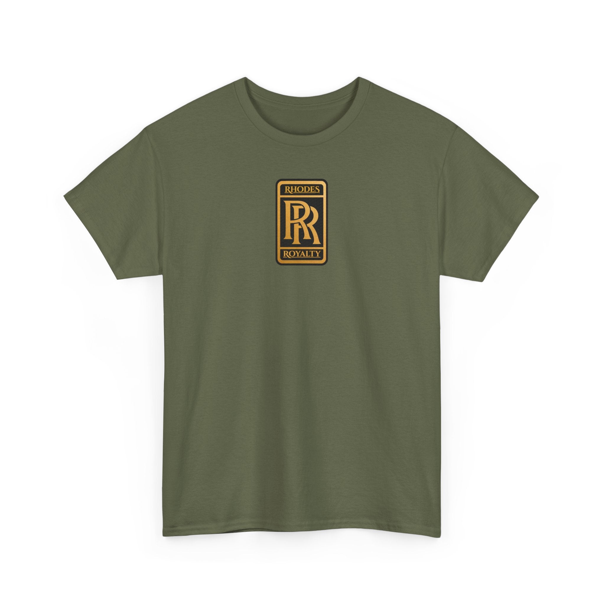 Rhodes Royalty Family Crest -  Vintage Gold Crest Tee