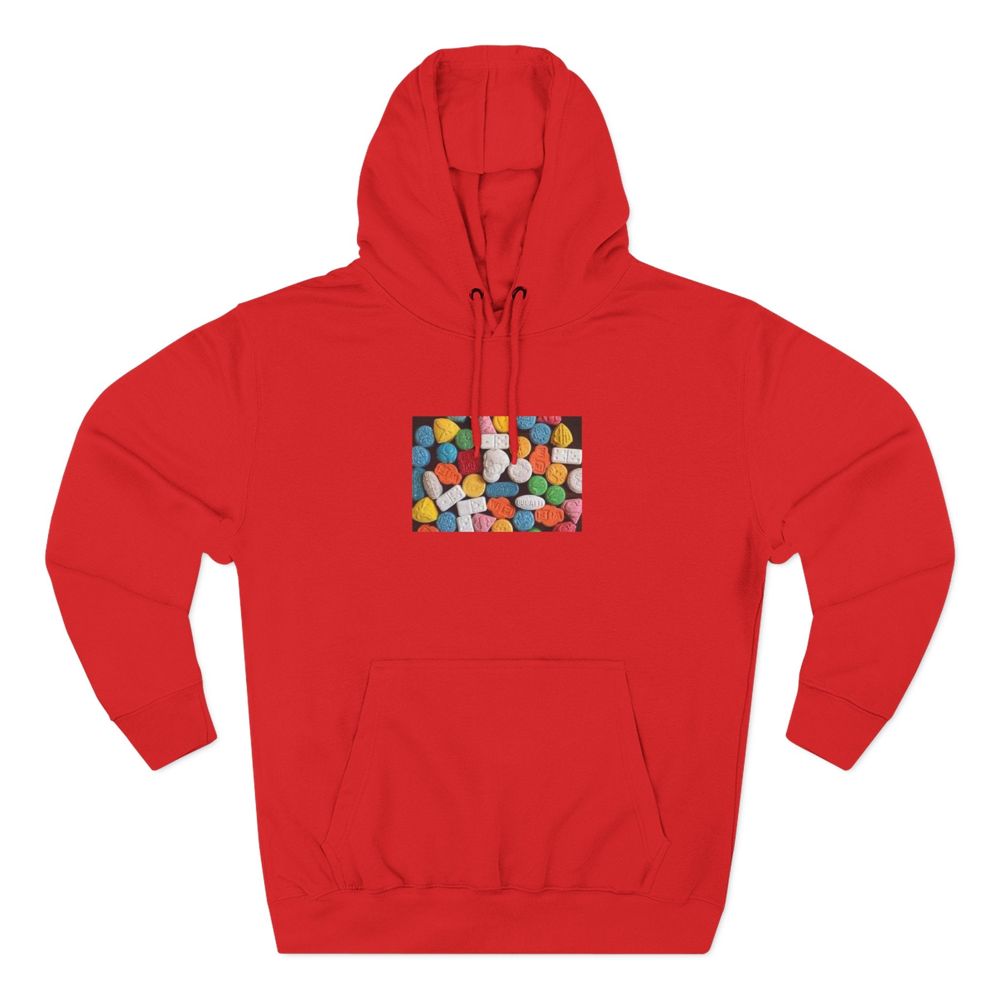 Colorful Candy Photo Hoodie — Retro Sweet Treats Pullover