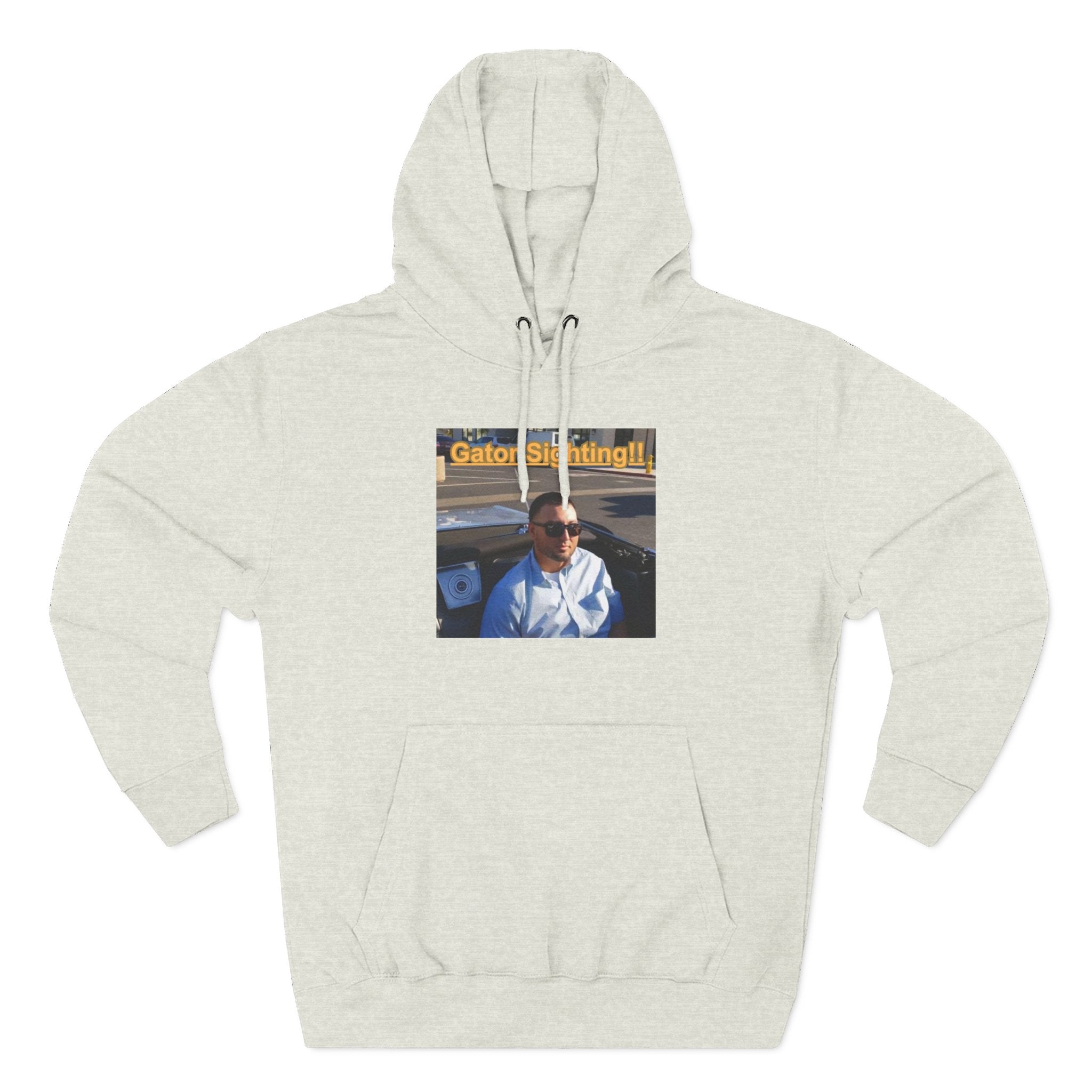 GATOR Sighting  Hoodie — "Gator Sightings!!" Graphic Fleece Pullover