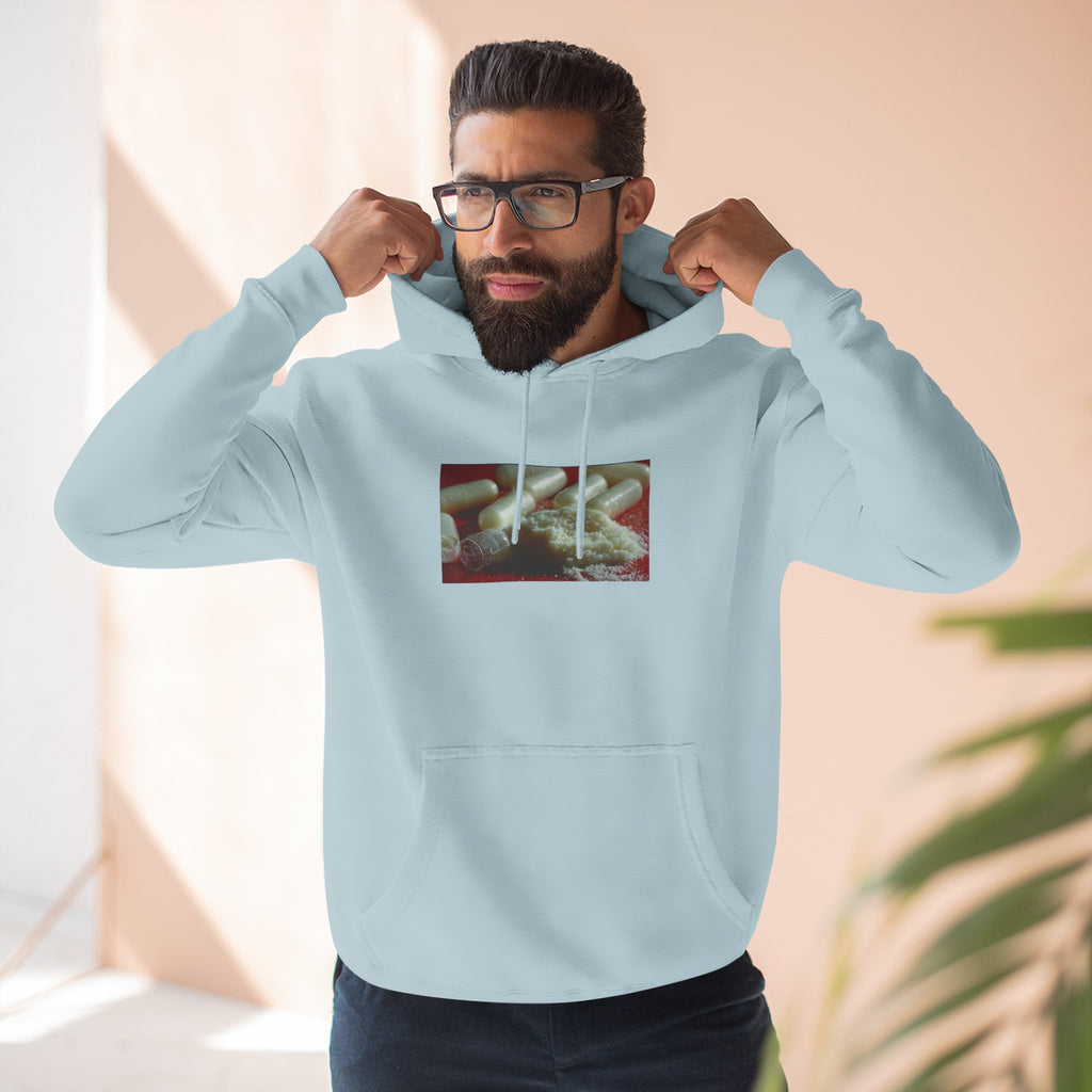 Hoodie on them pillz — Vintage Film Strip pill Print photo