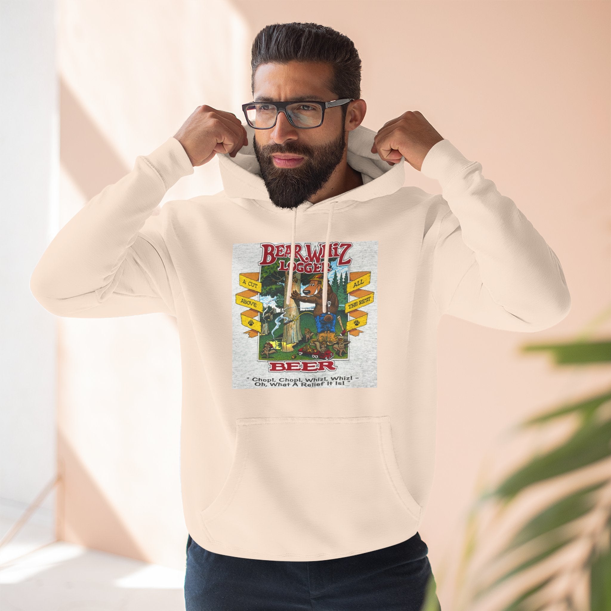 Bear Whiz Beer vintage  Hoodie