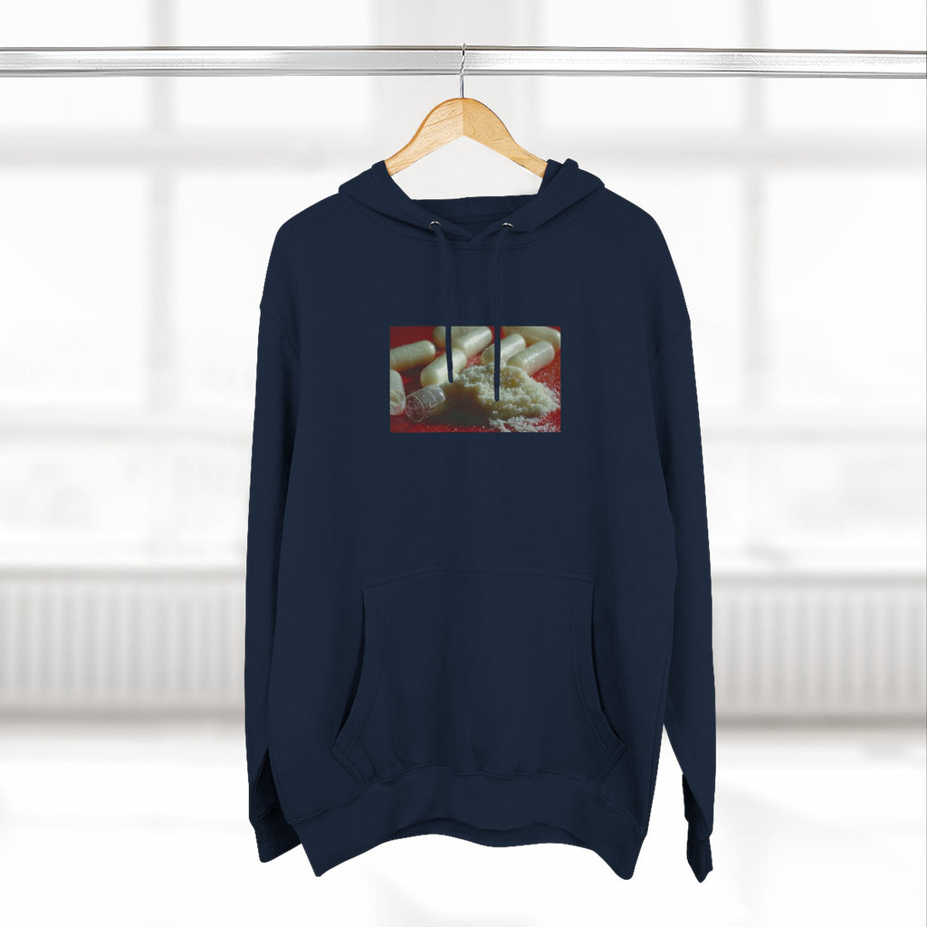 Hoodie on them pillz — Vintage Film Strip pill Print photo