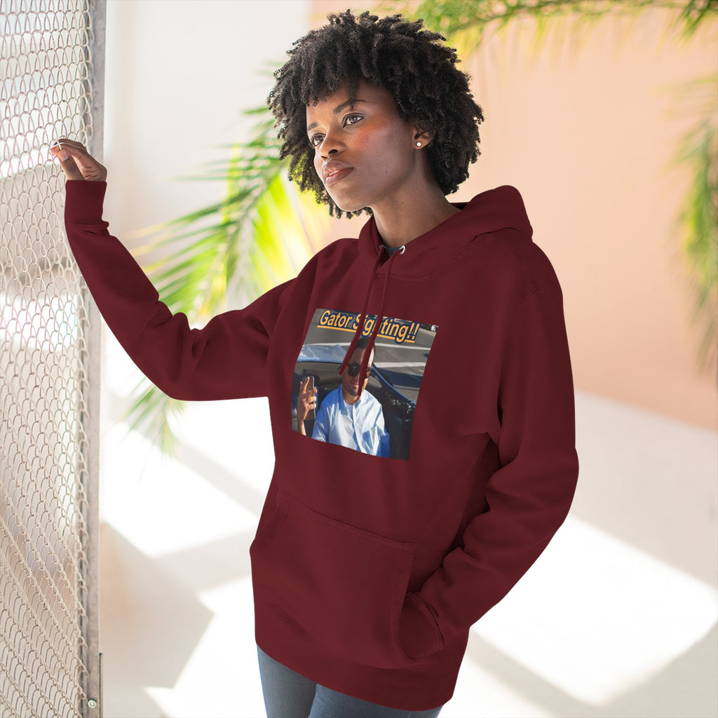 Gator Sighting Hoodie — Viral Meme Hood Pullover
