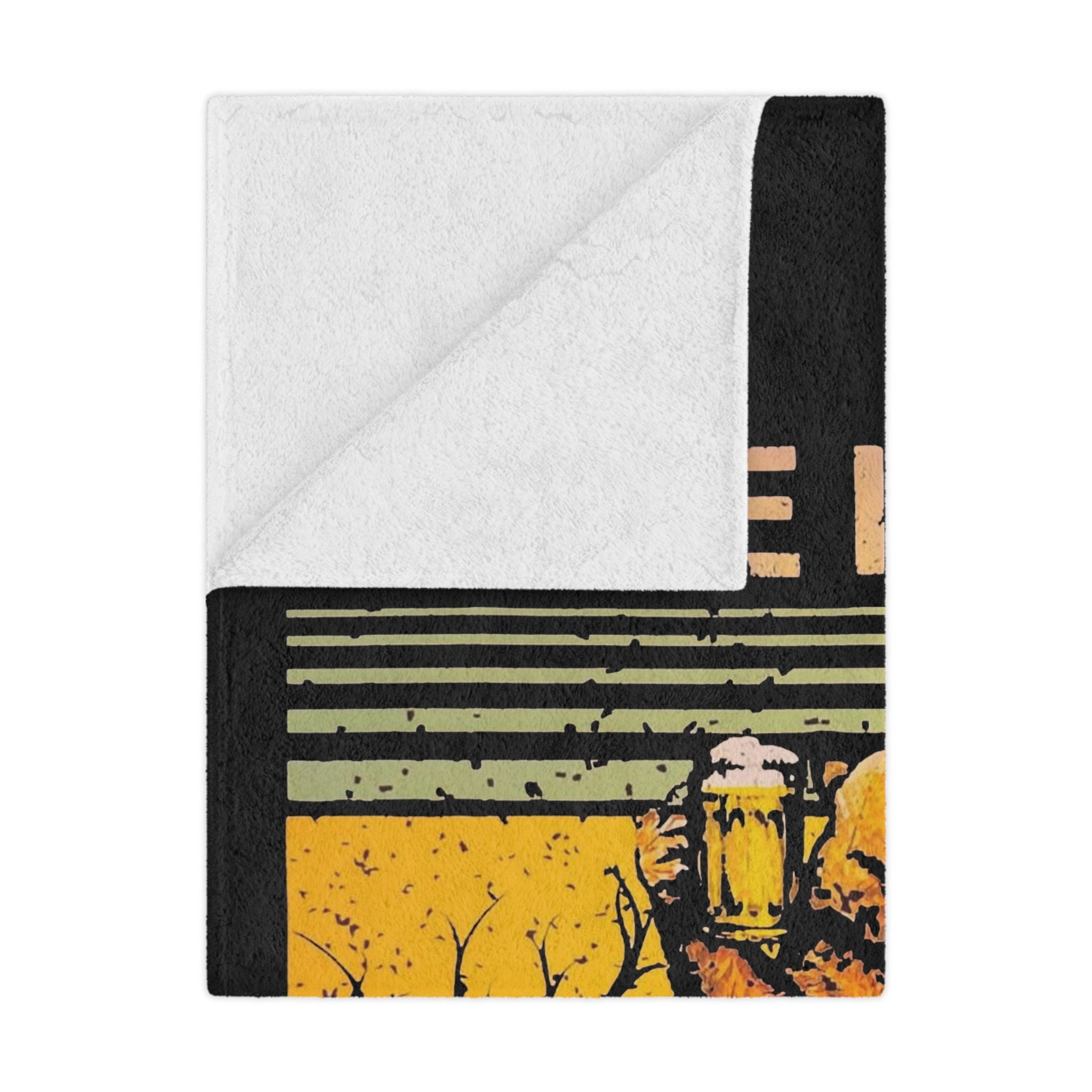 "I Hate People" Cozy Throw for Introverts & Cabin Vibes cozy comfort sleep trendy modern statement- Minky Blanket — Retro Bear
