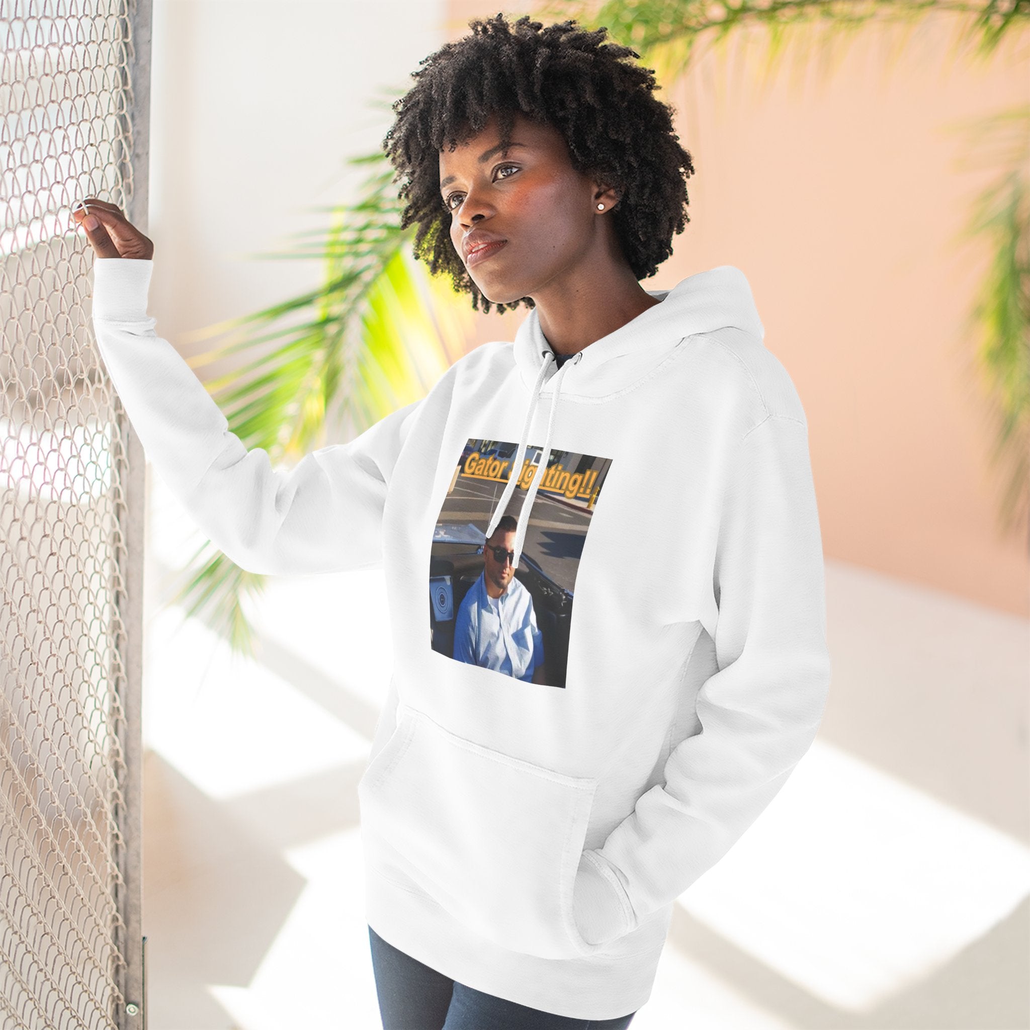 GATOR Sighting  Hoodie — "Gator Sightings!!" Graphic Fleece Pullover