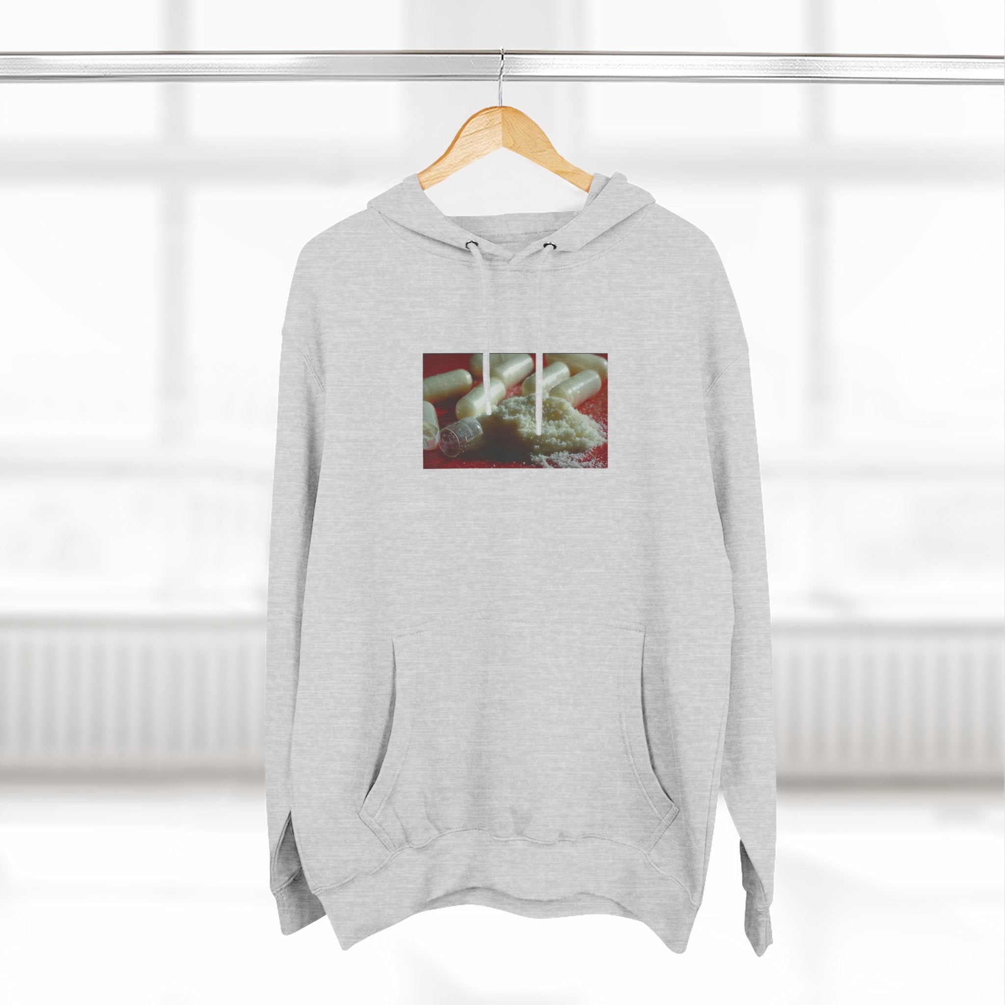 Hoodie on them pillz — Vintage Film Strip pill Print photo