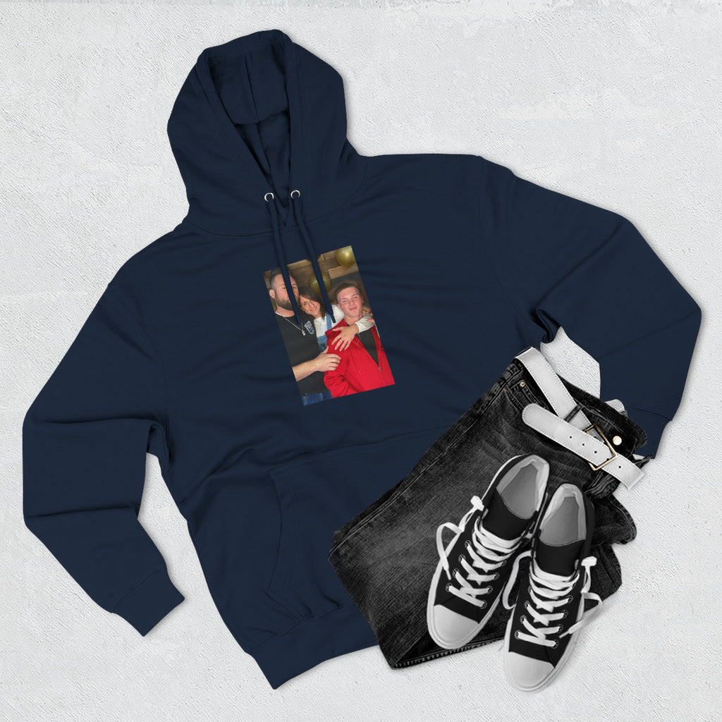 Bloods...  -Panel Hoodie — RR Royalty   Three-Panel Fleece Pullover