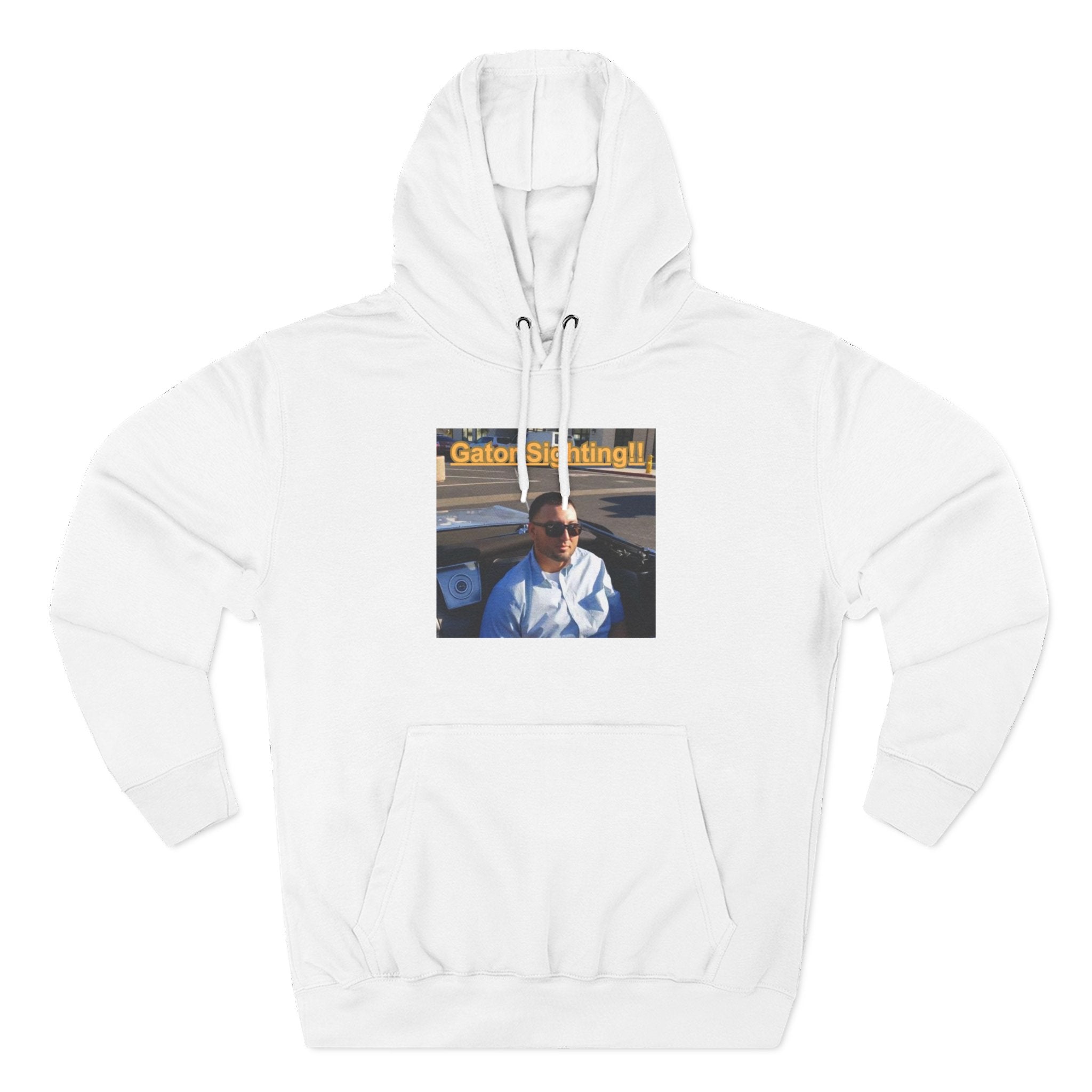 GATOR Sighting  Hoodie — "Gator Sightings!!" Graphic Fleece Pullover