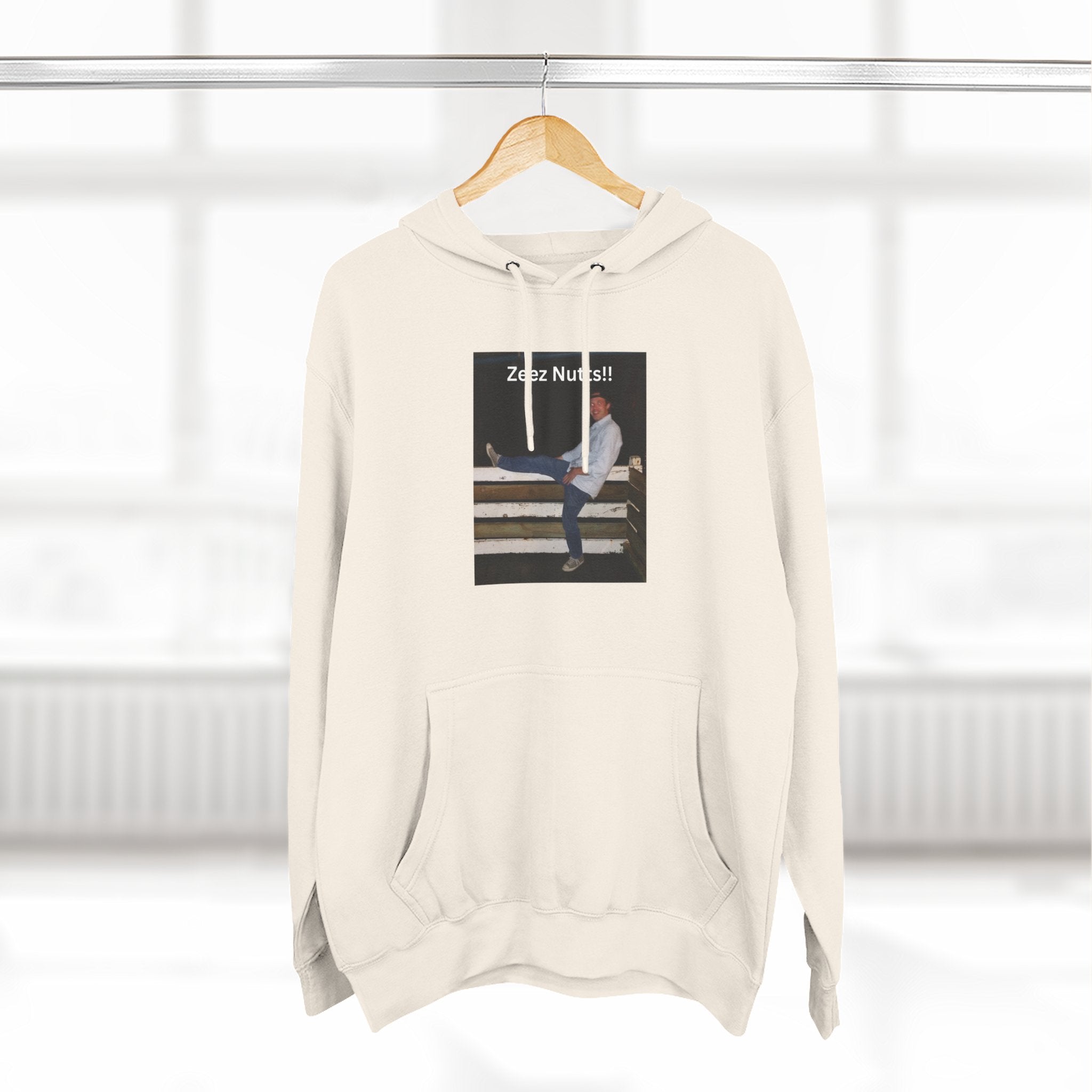 Zee'z Nutt's Moments Hoodie — Live Nutt Action Graphic Pullover