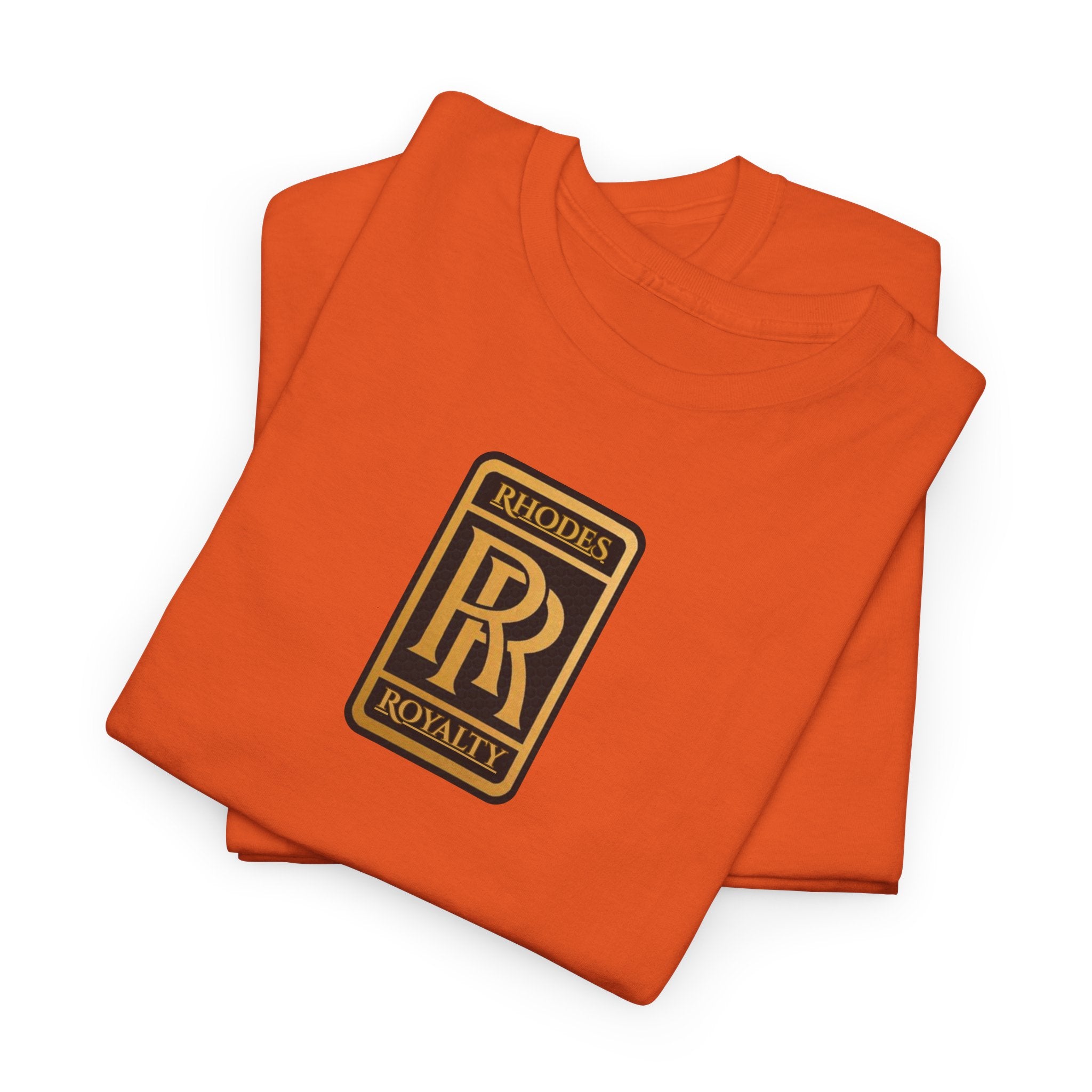 Rhodes Royalty Family Crest -  Vintage Gold Crest Tee