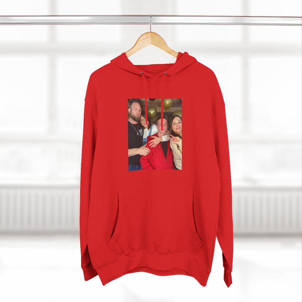 Family!!     Photo Collage Fleece Hoodie - Custom Group Portrait Pullover