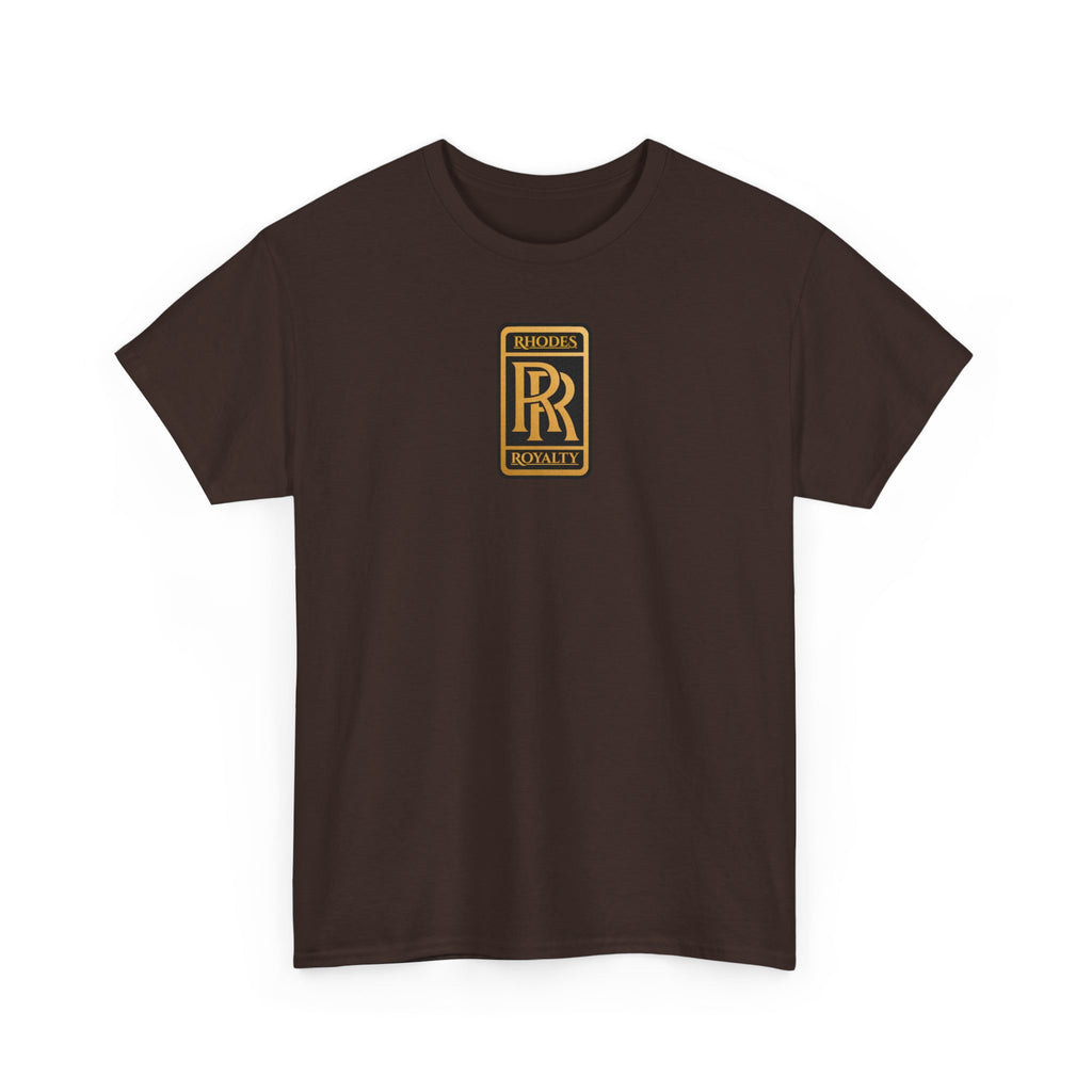 Rhodes Royalty Family Crest -  Vintage Gold Crest Tee