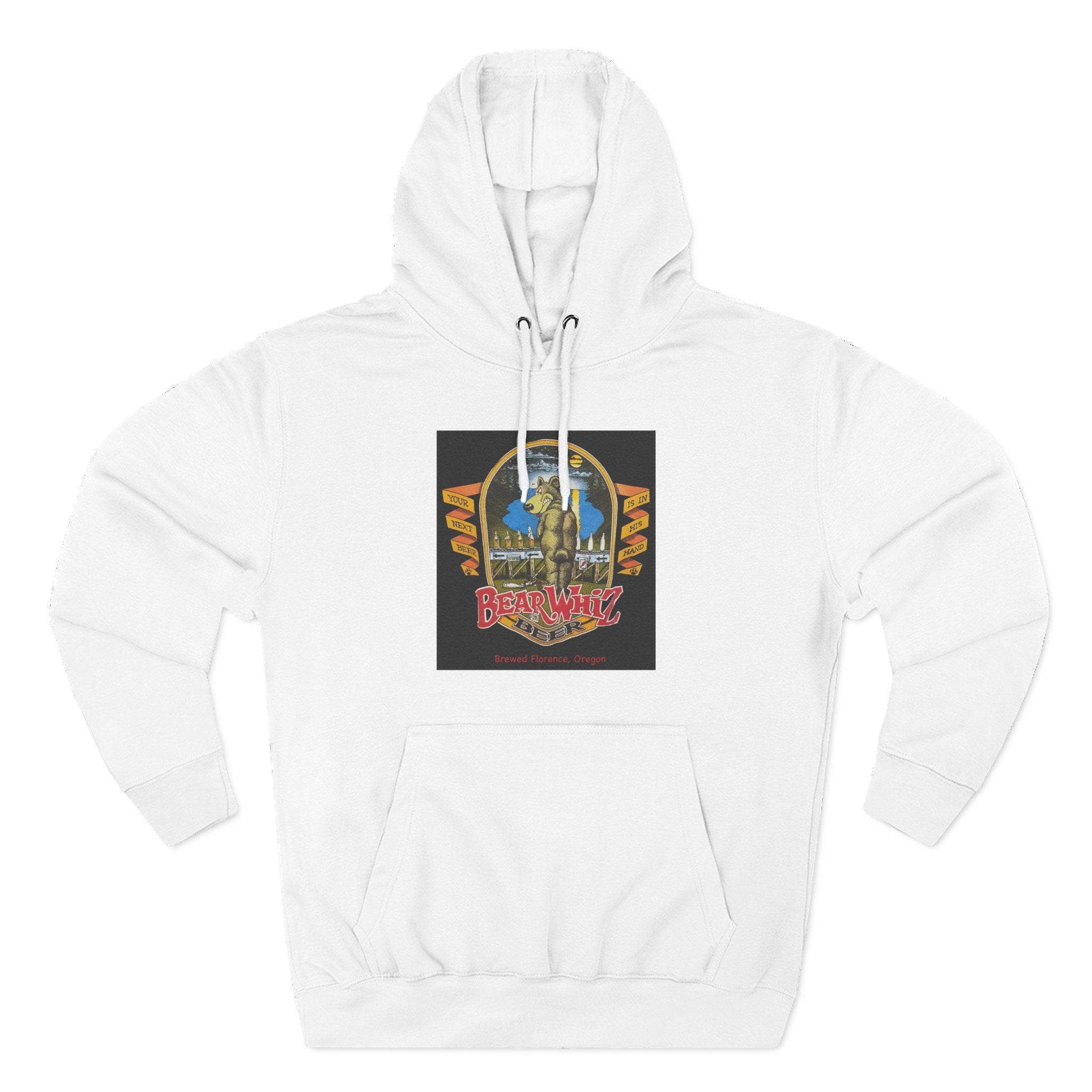 Bear Whiz Beer Original Hoodie — 'Beach Vibes' Graphic Pullover