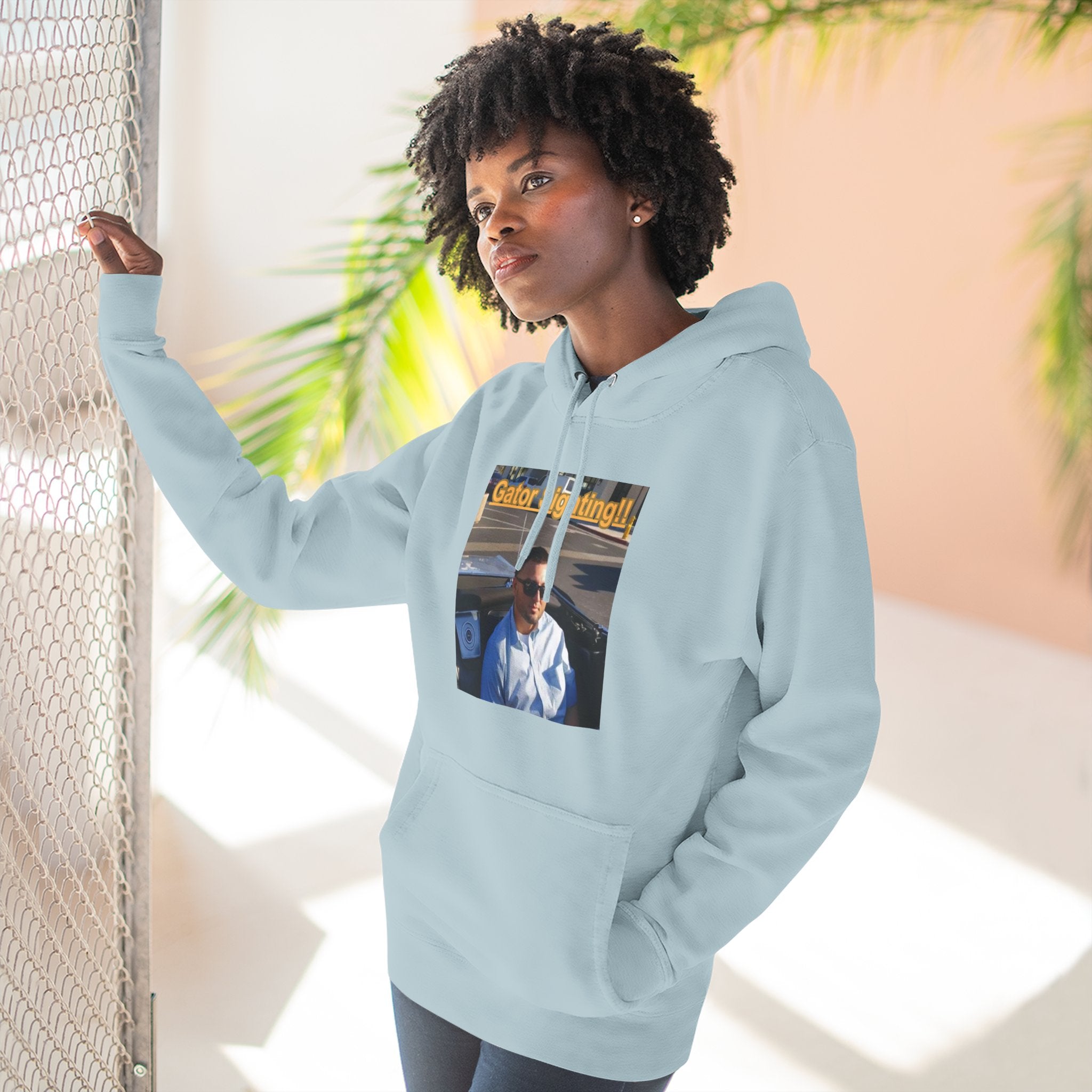 GATOR Sighting  Hoodie — "Gator Sightings!!" Graphic Fleece Pullover