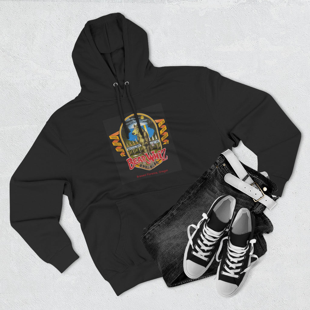 Bear Whiz Beer Original Hoodie — 'Beach Vibes' Graphic Pullover