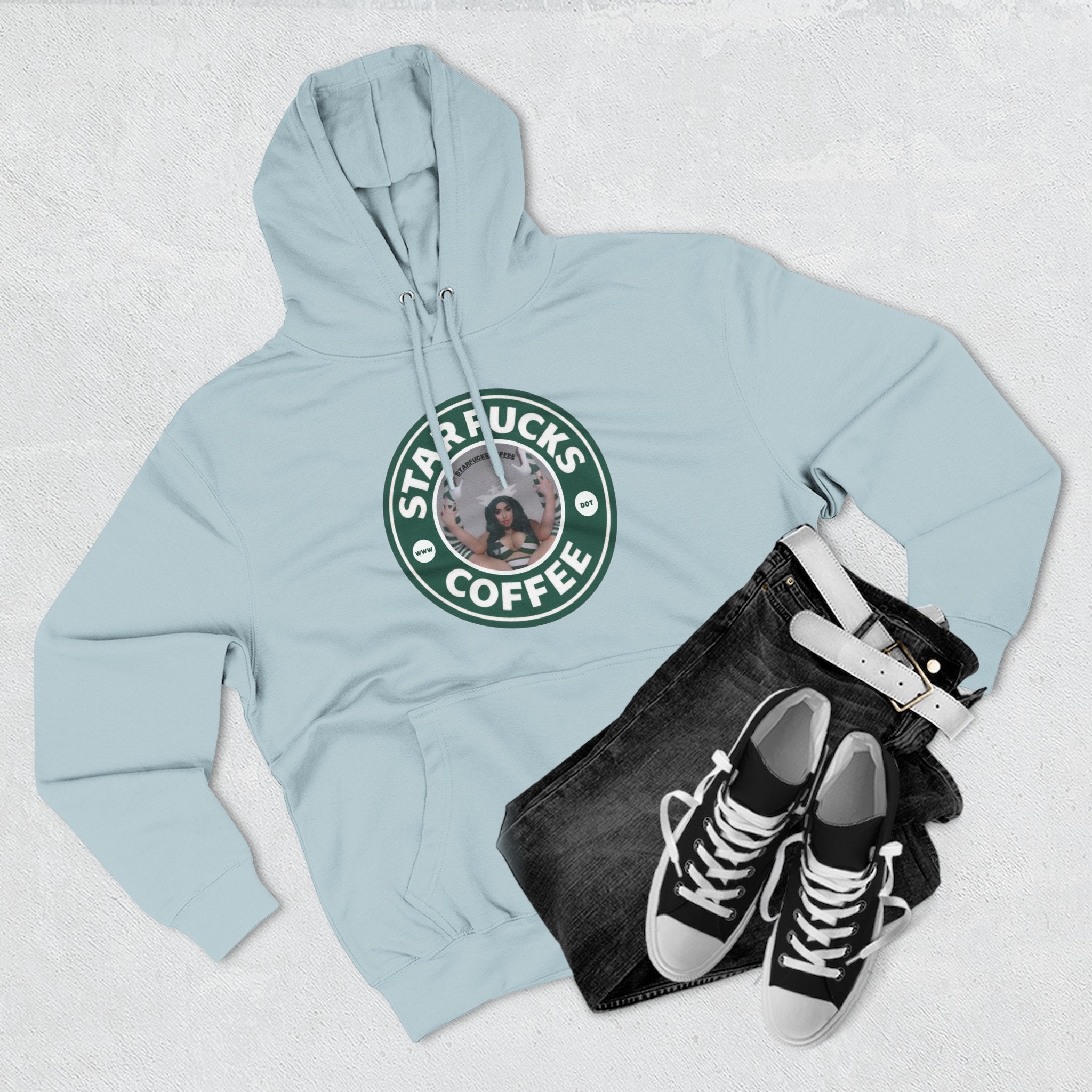 Starfucks.Coffee Logo Pullover - Coffee Hoodie