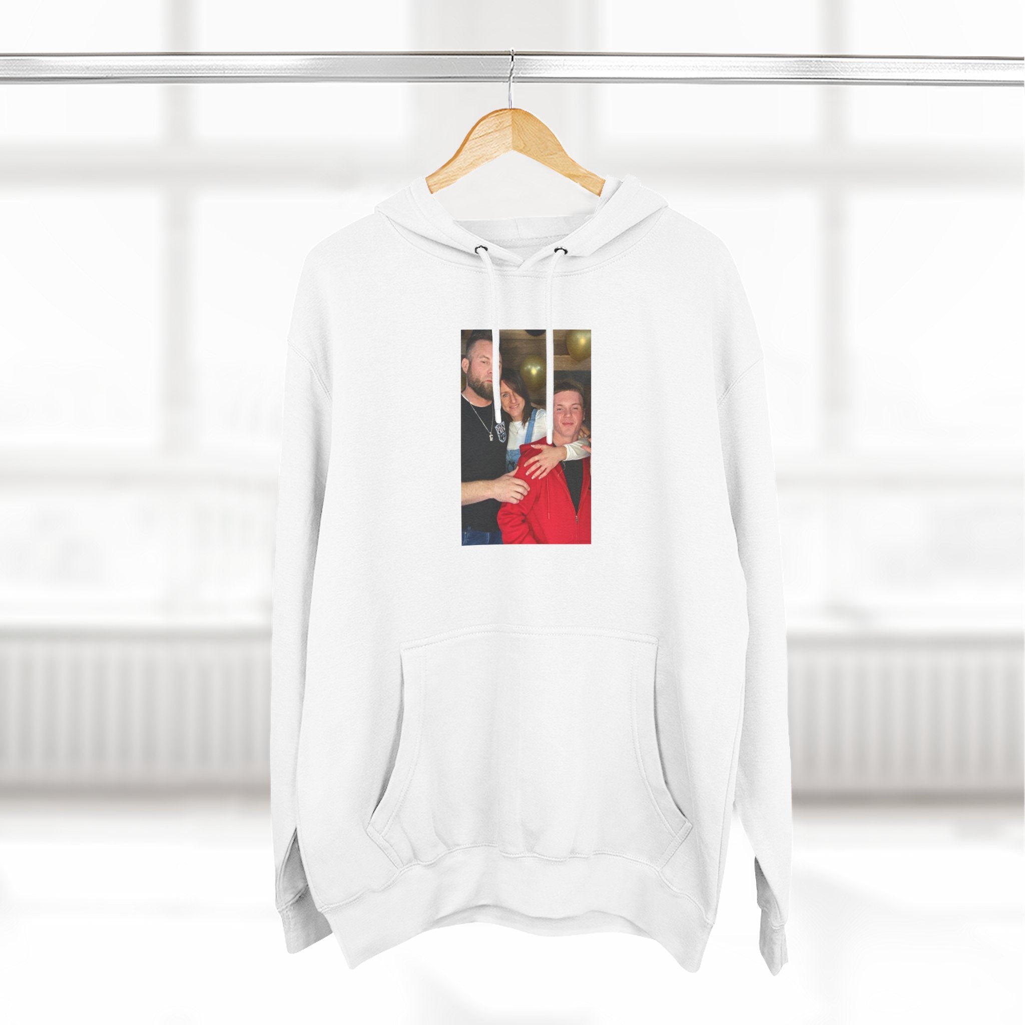 Bloods...  -Panel Hoodie — RR Royalty   Three-Panel Fleece Pullover