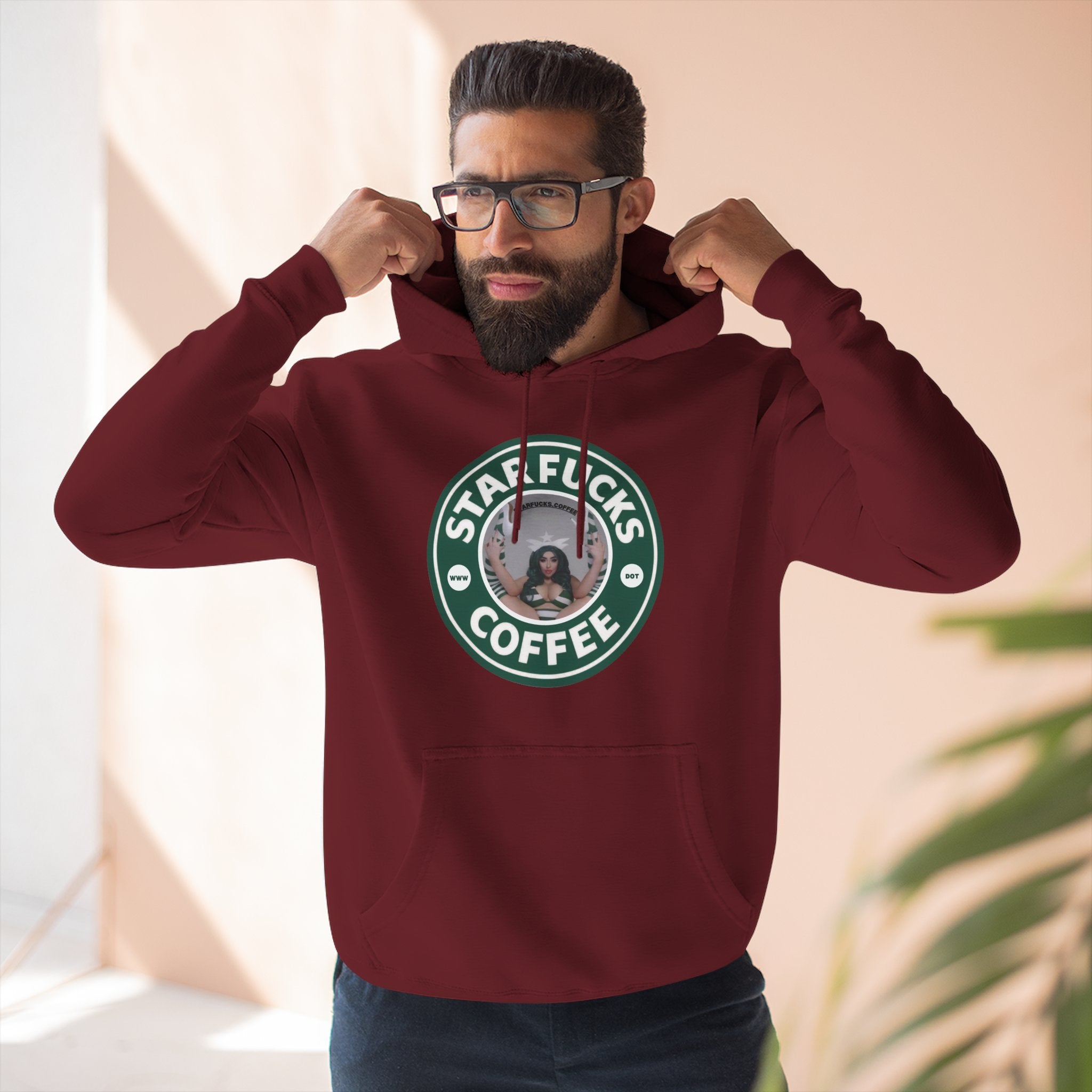 Starfucks.Coffee Logo Pullover - Coffee Hoodie