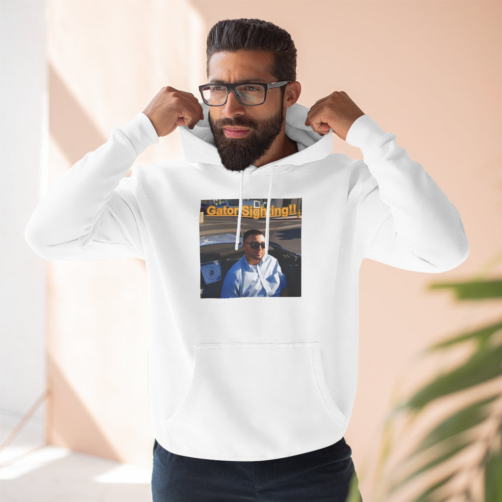 GATOR Sighting  Hoodie — "Gator Sightings!!" Graphic Fleece Pullover
