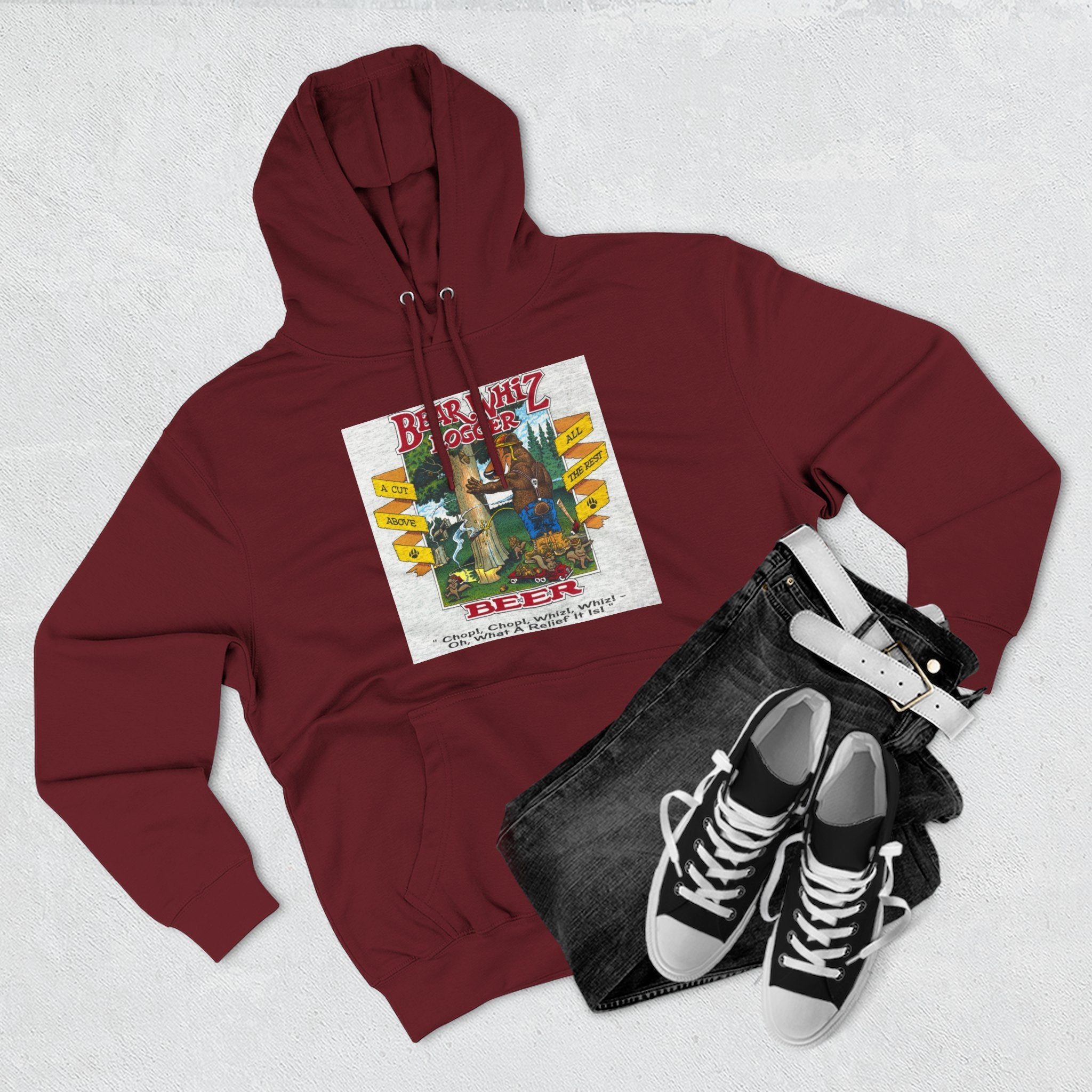 Bear Whiz Beer vintage  Hoodie