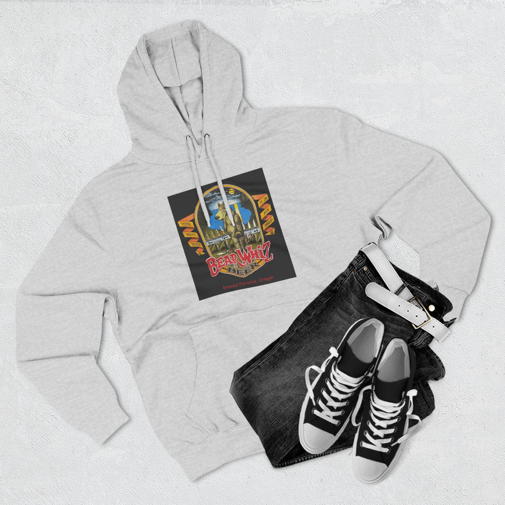 Bear Whiz Beer Original Hoodie — 'Beach Vibes' Graphic Pullover