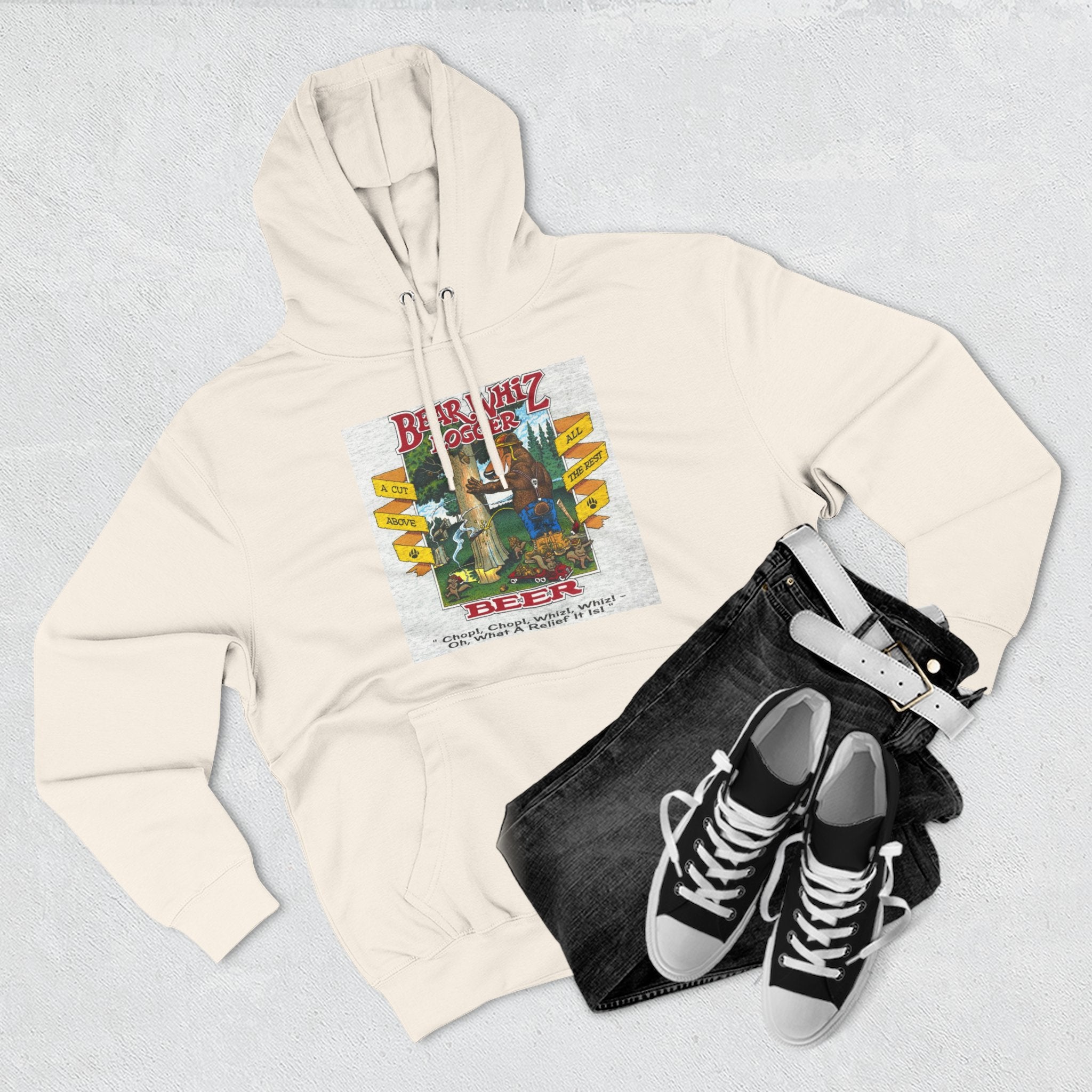 Bear Whiz Beer vintage  Hoodie