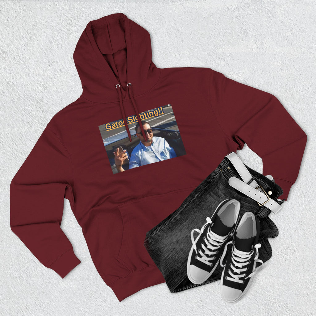 Gator Sighting Hoodie — Viral Meme Hood Pullover
