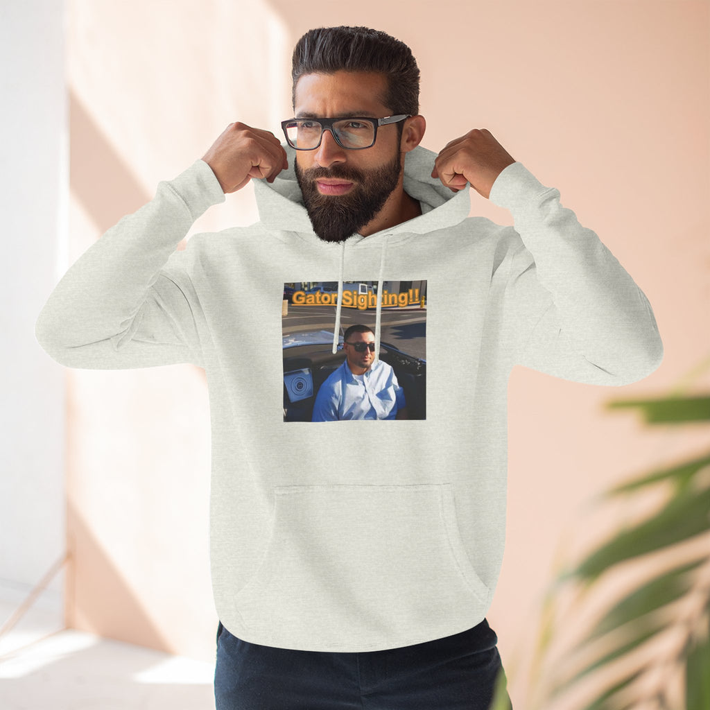 GATOR Sighting  Hoodie — "Gator Sightings!!" Graphic Fleece Pullover