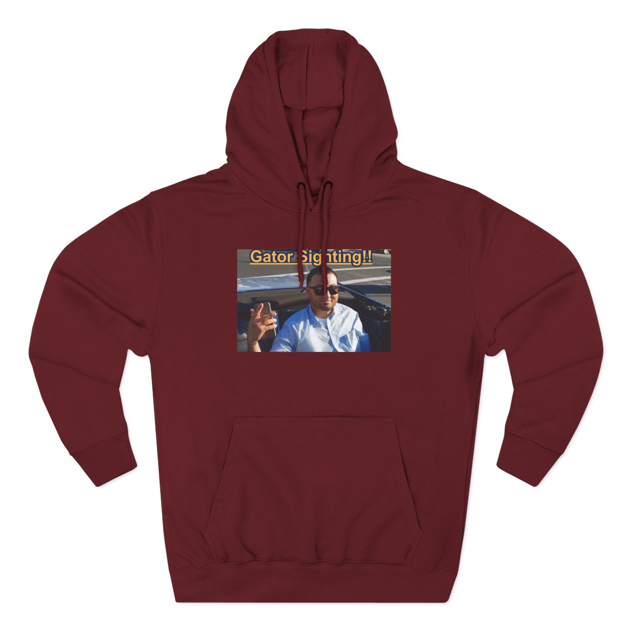 Gator Sighting Hoodie — Viral Meme Hood Pullover
